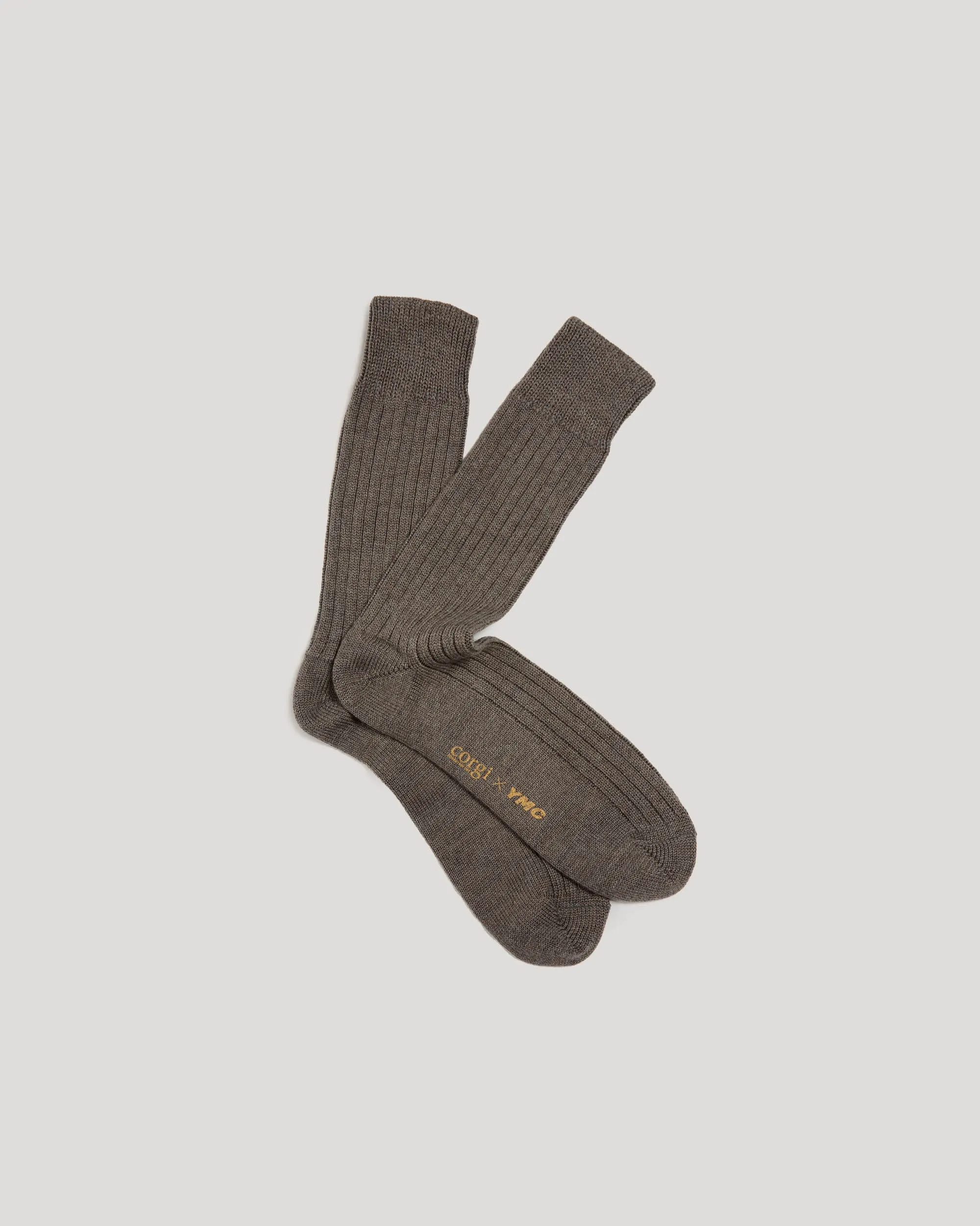 Plain Wool Rib Sock sold by YMC product image thumbnail 2