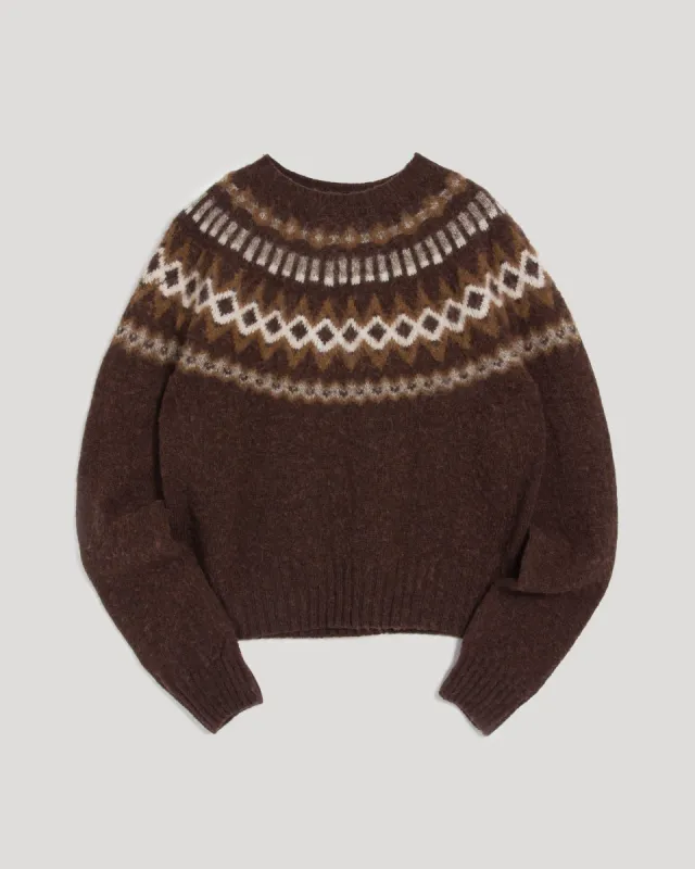 Jets Fairisle Jumper made by YMC