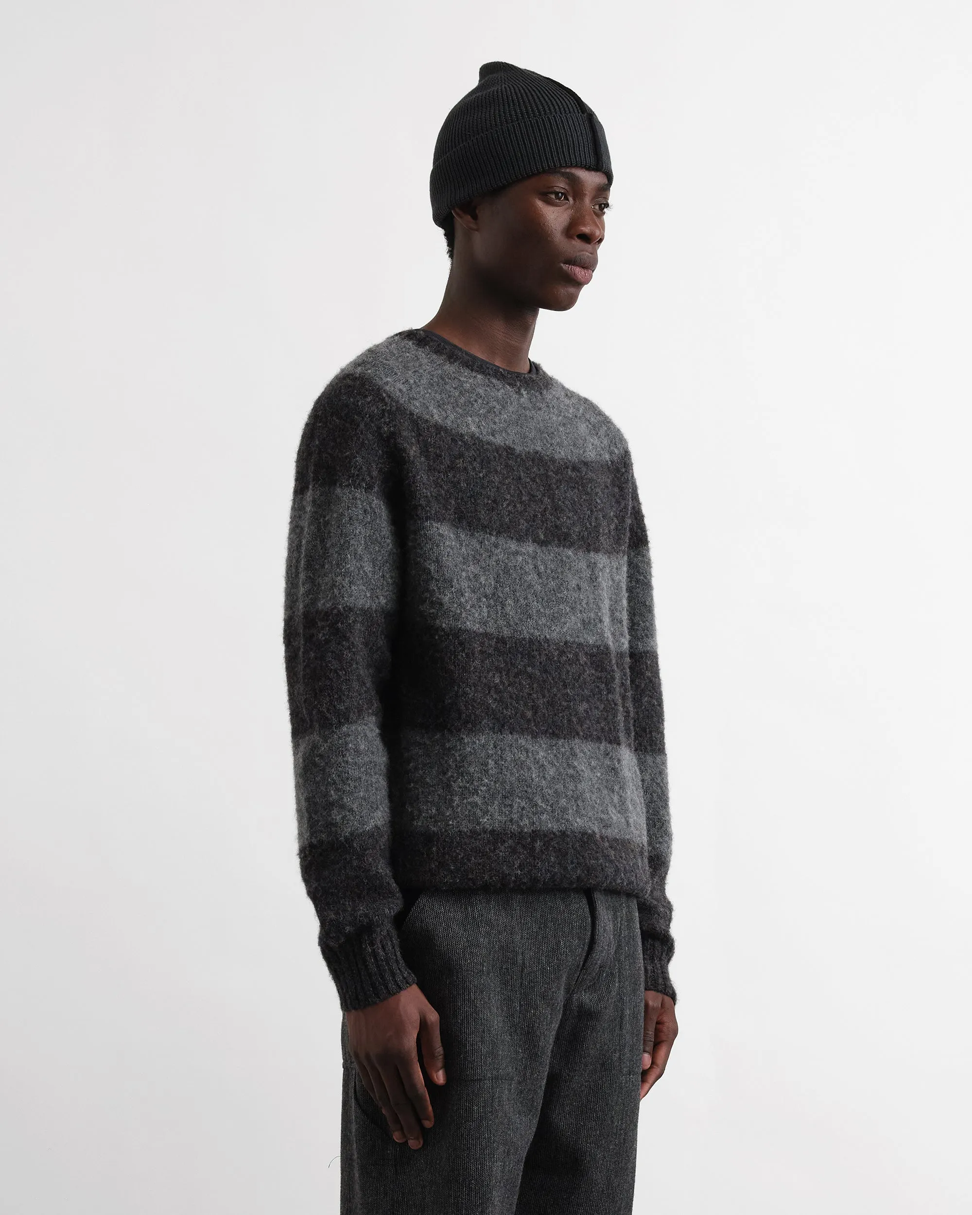 Suedehead Stripe Jumper sold by YMC product image thumbnail 3