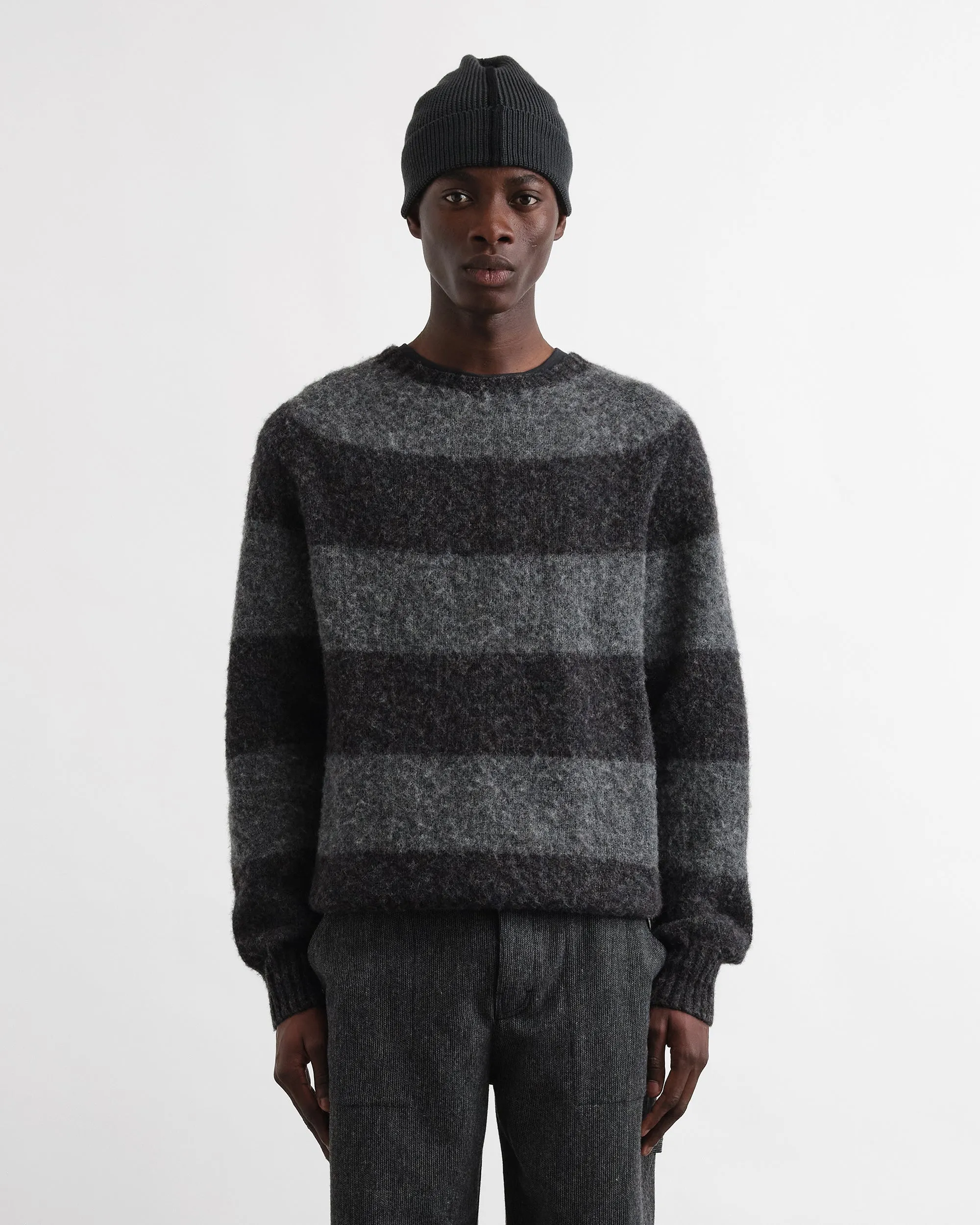 Suedehead Stripe Jumper sold by YMC product image thumbnail 2