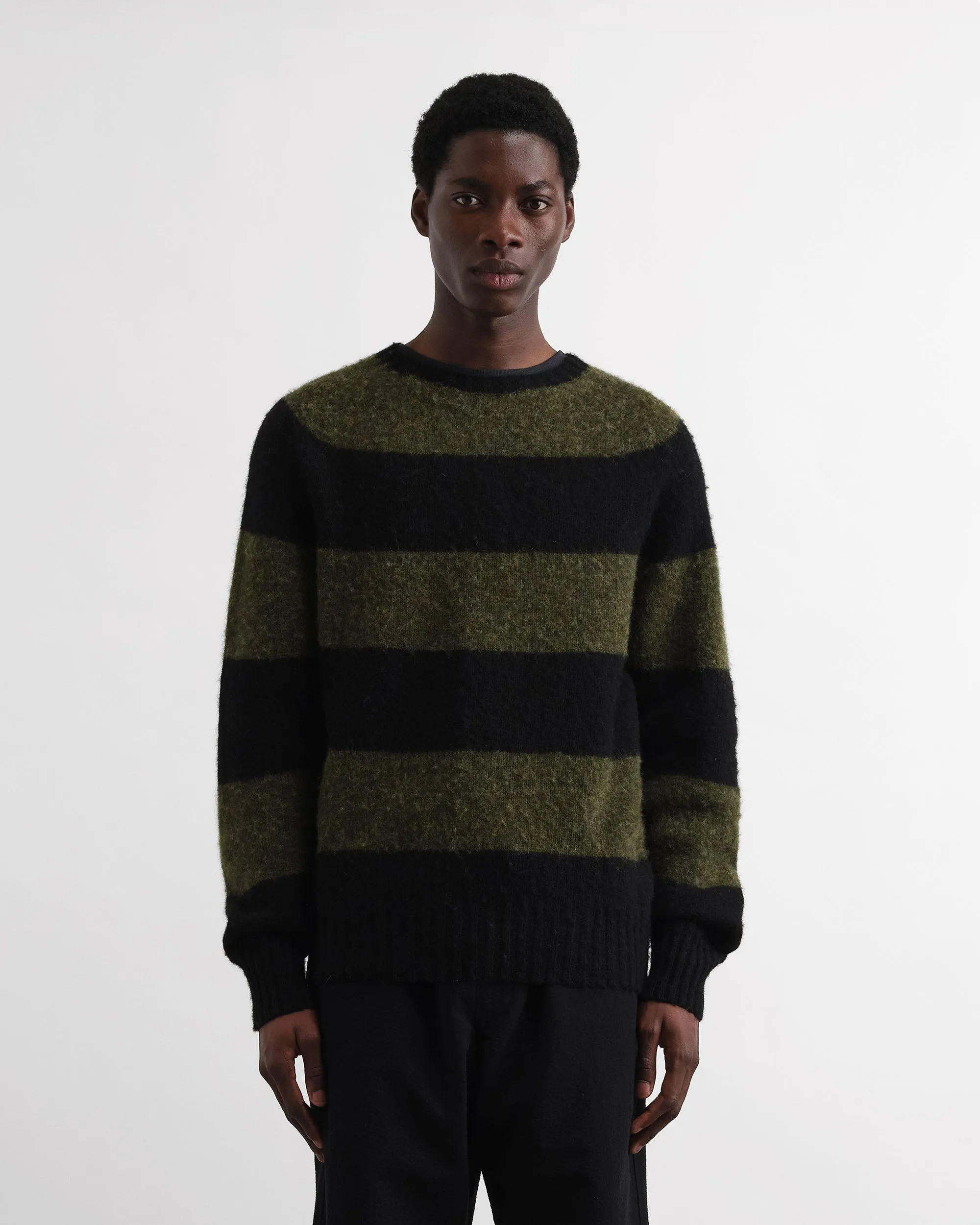 Suedehead Stripe Jumper sold by YMC product image thumbnail 2