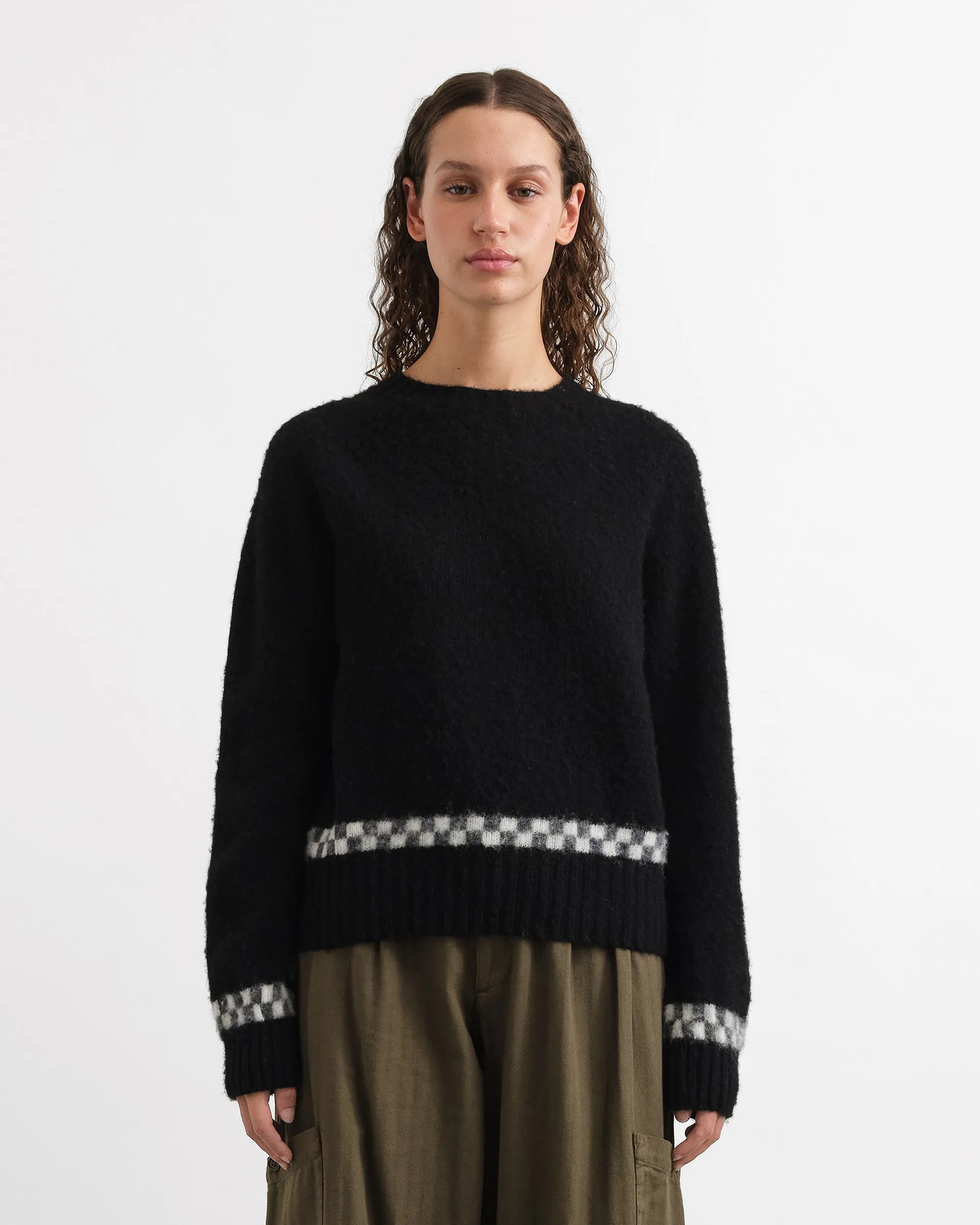 Jets Check Jumper sold by YMC product image thumbnail 2