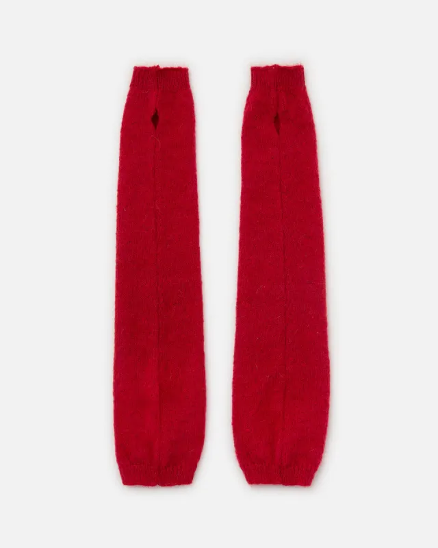 Mohair Fingerless Gloves sold by YMC