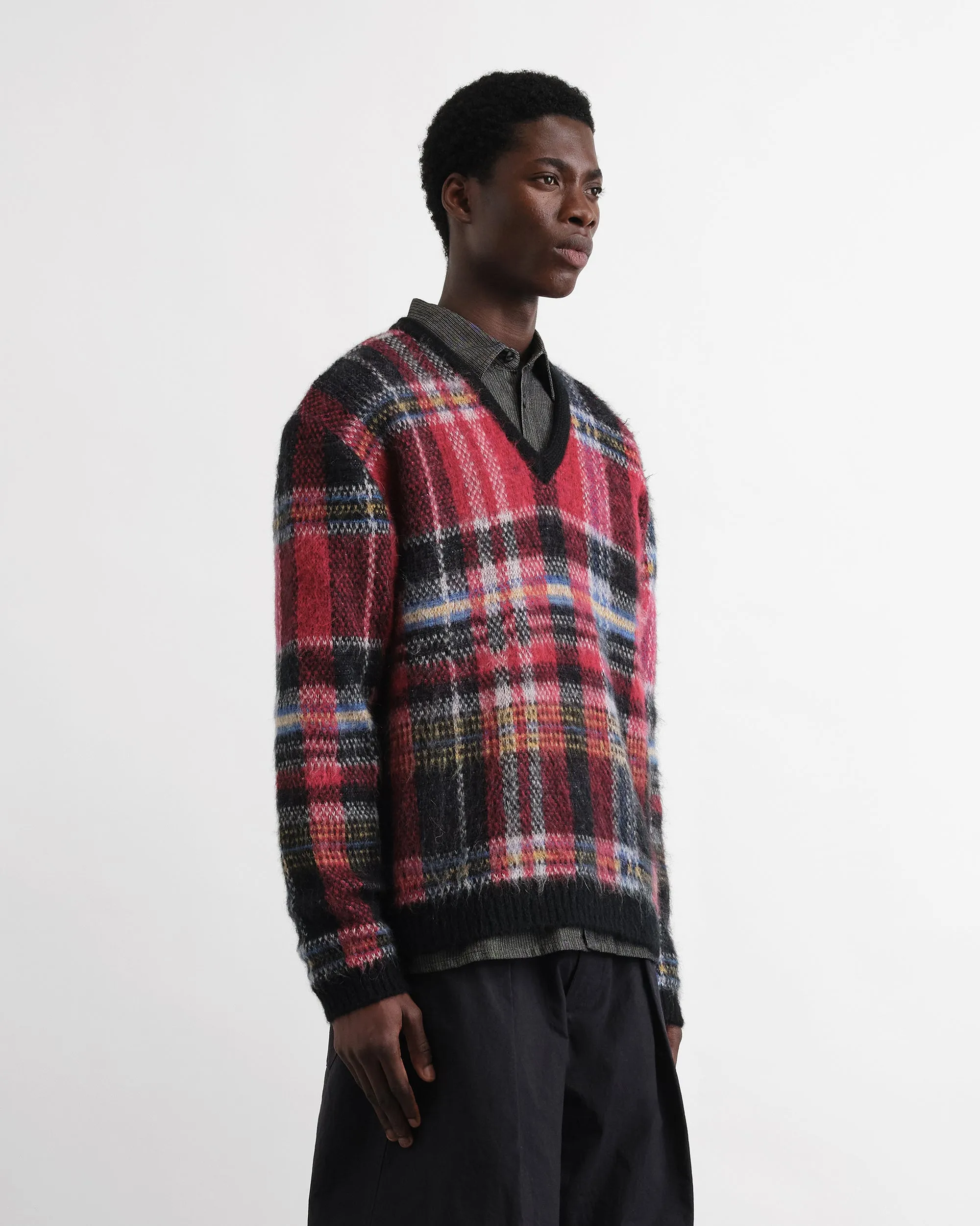 Vertigo Tartan Jumper sold by YMC product image thumbnail 3