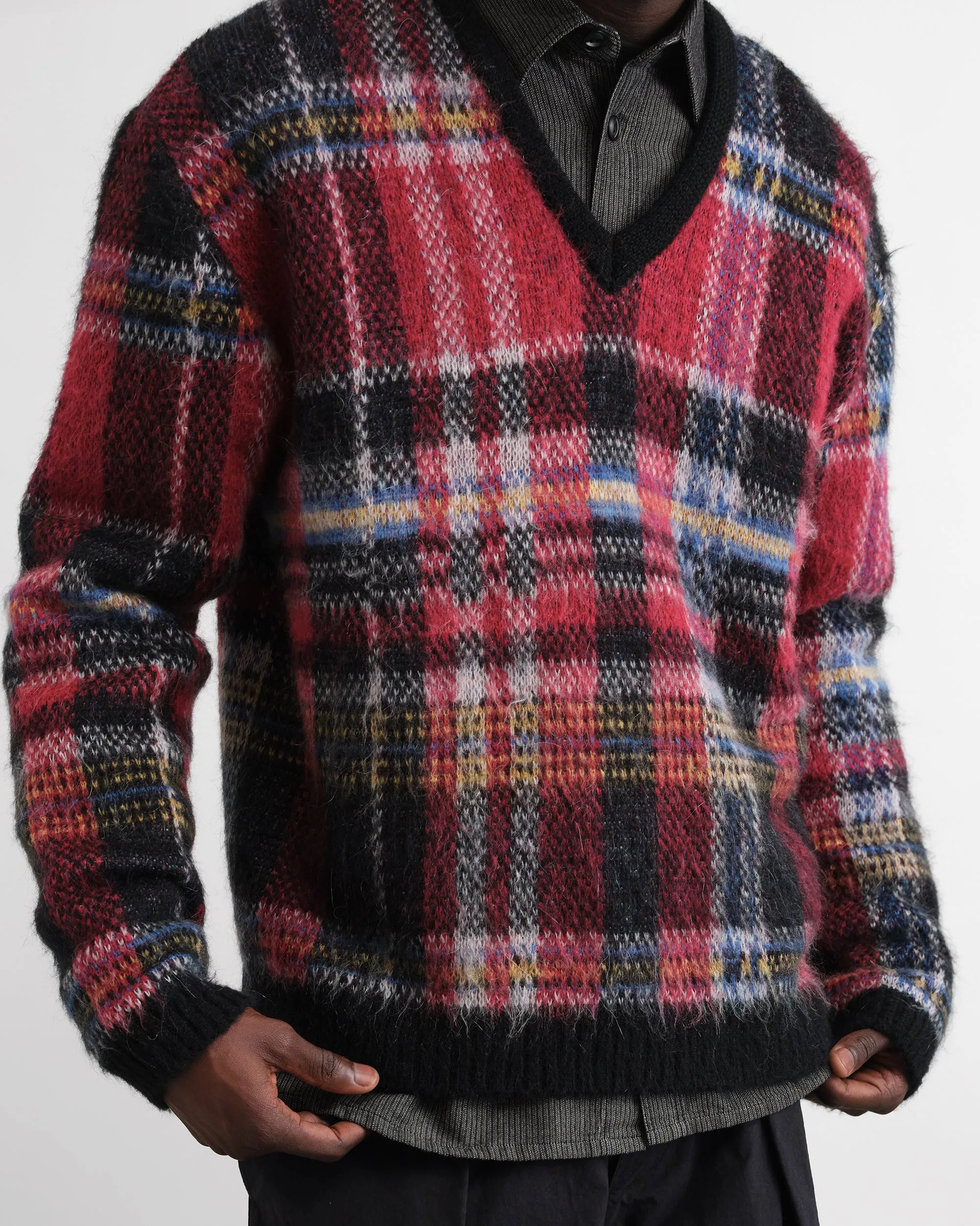 Vertigo Tartan Jumper sold by YMC product image thumbnail 5