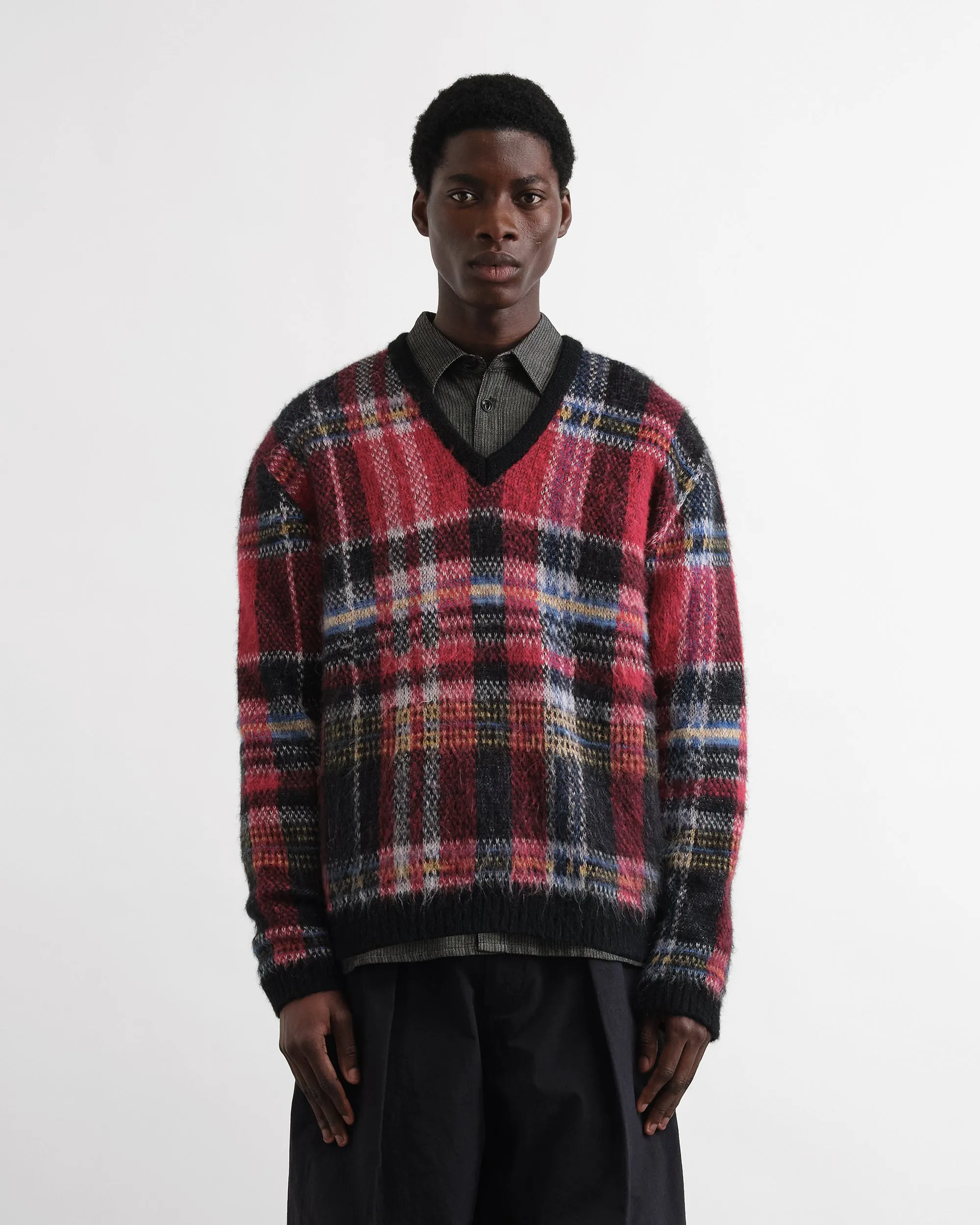 Vertigo Tartan Jumper sold by YMC product image thumbnail 2