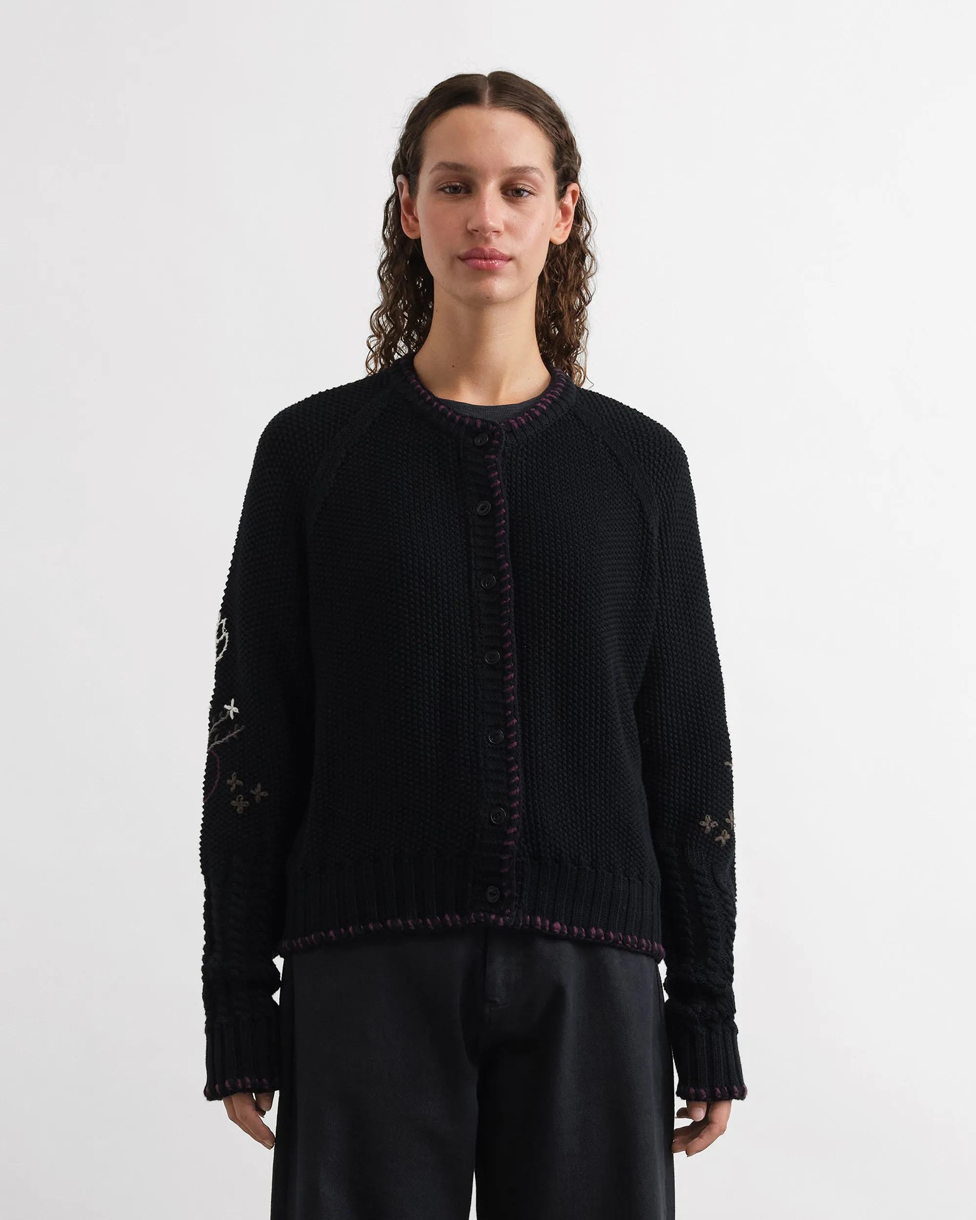 Lotus Cardigan sold by YMC product image thumbnail 2