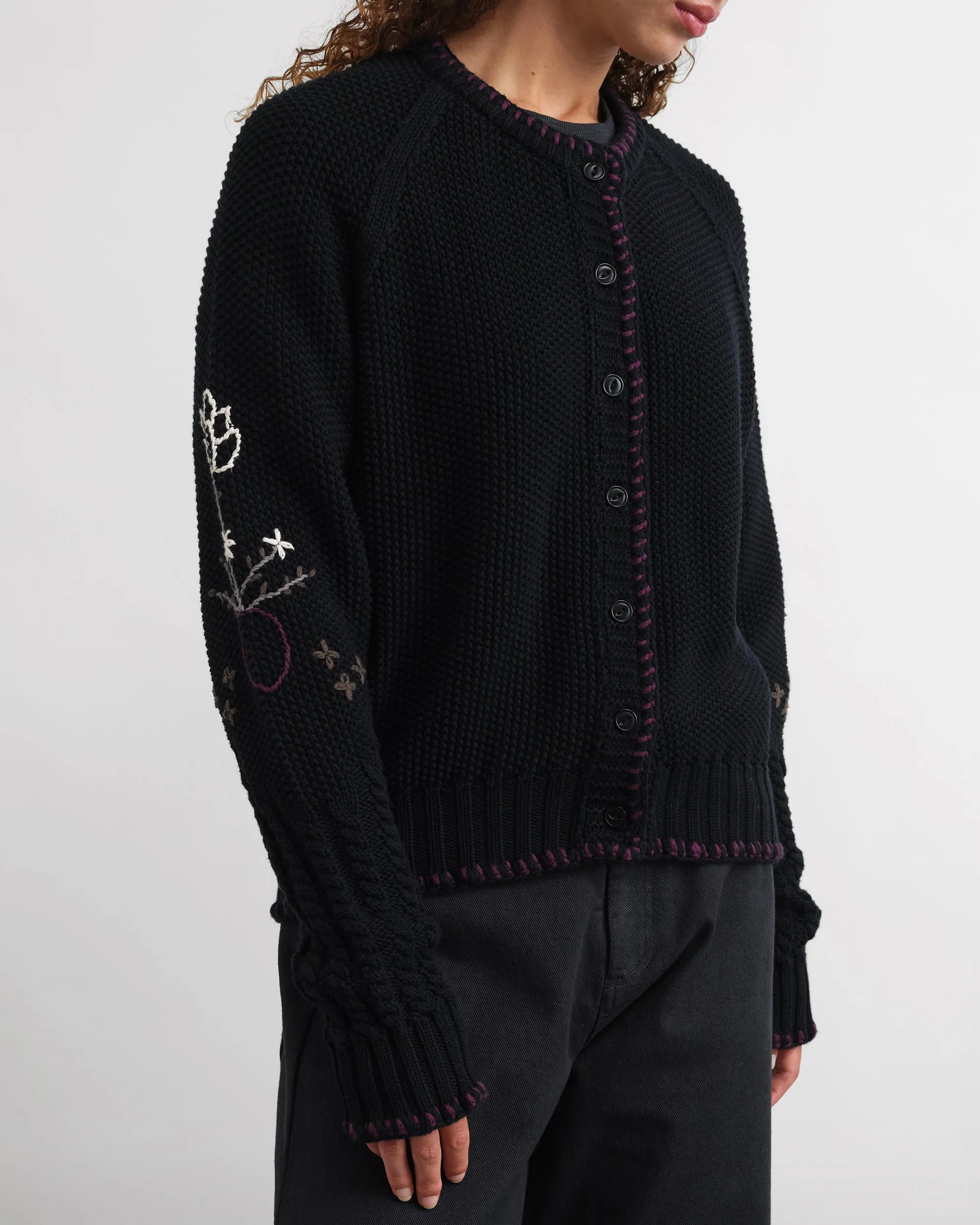 Lotus Cardigan sold by YMC product image thumbnail 5