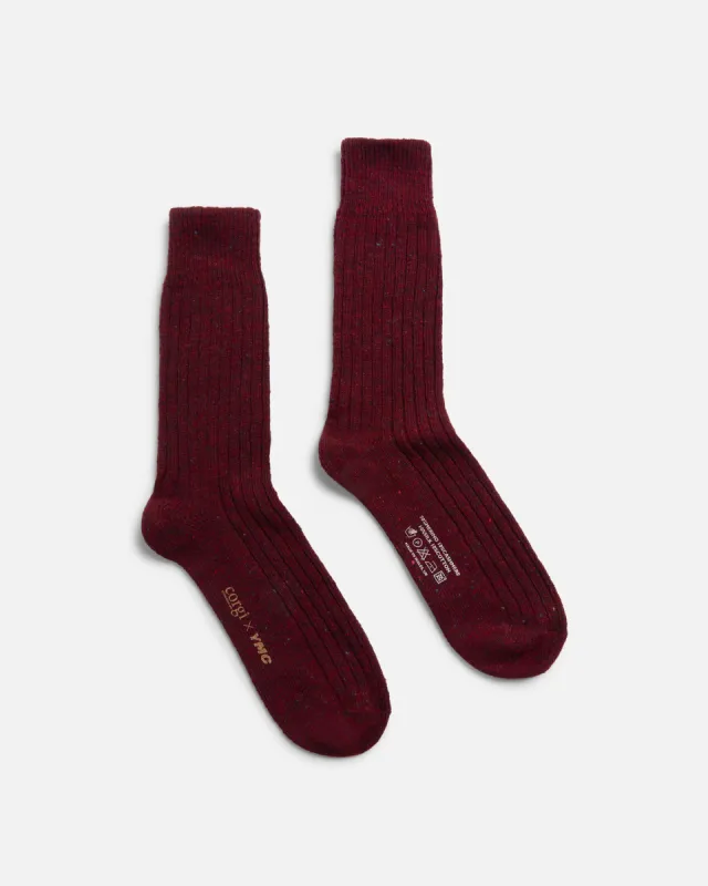 Donegal Wool Sock sold by YMC