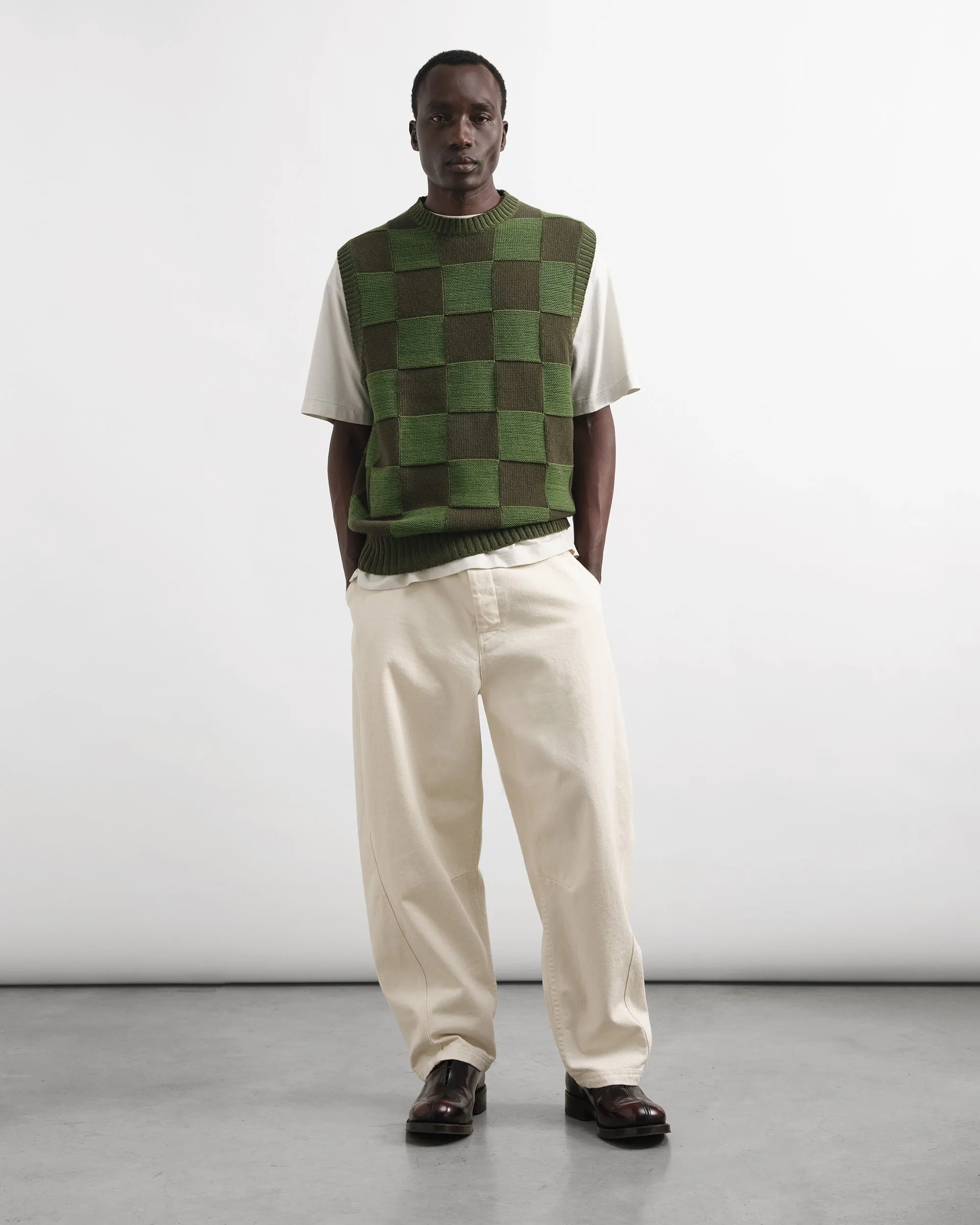 Coda Crew Neck Vest sold by YMC product image thumbnail 2