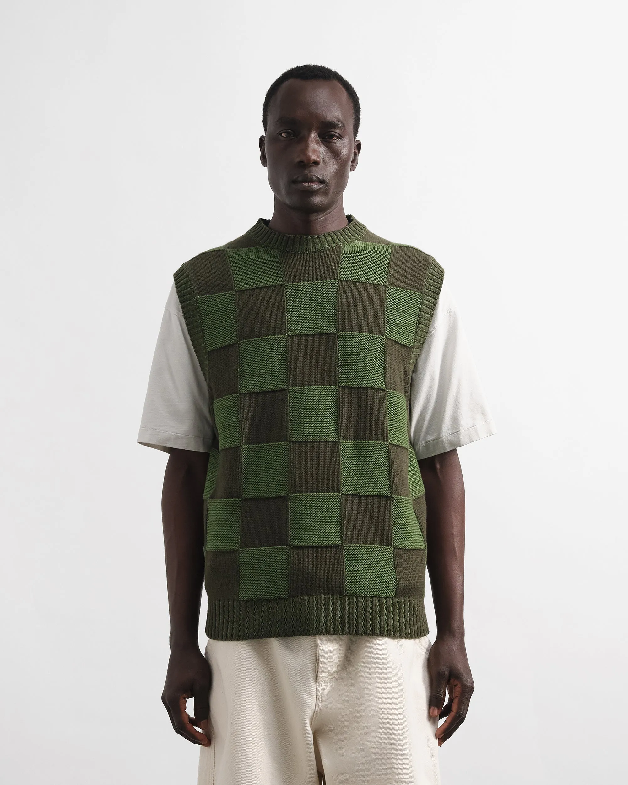 Coda Crew Neck Vest sold by YMC product image thumbnail 3