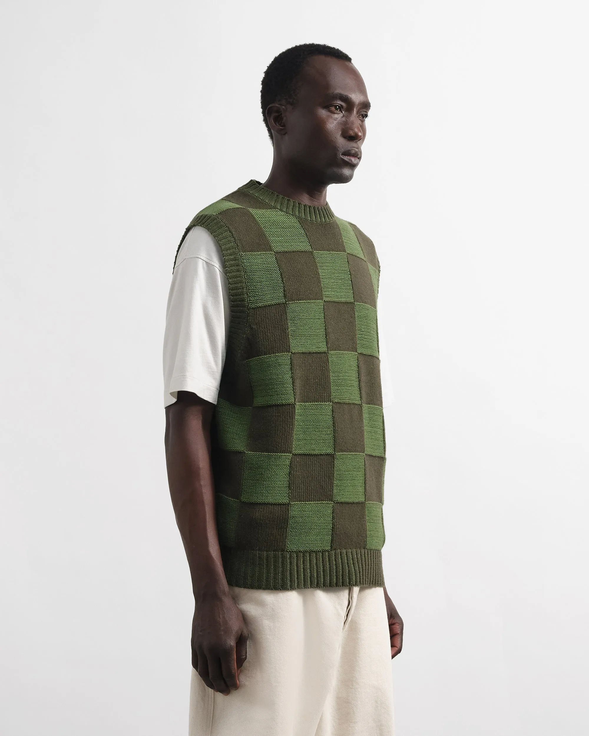 Coda Crew Neck Vest sold by YMC product image thumbnail 4