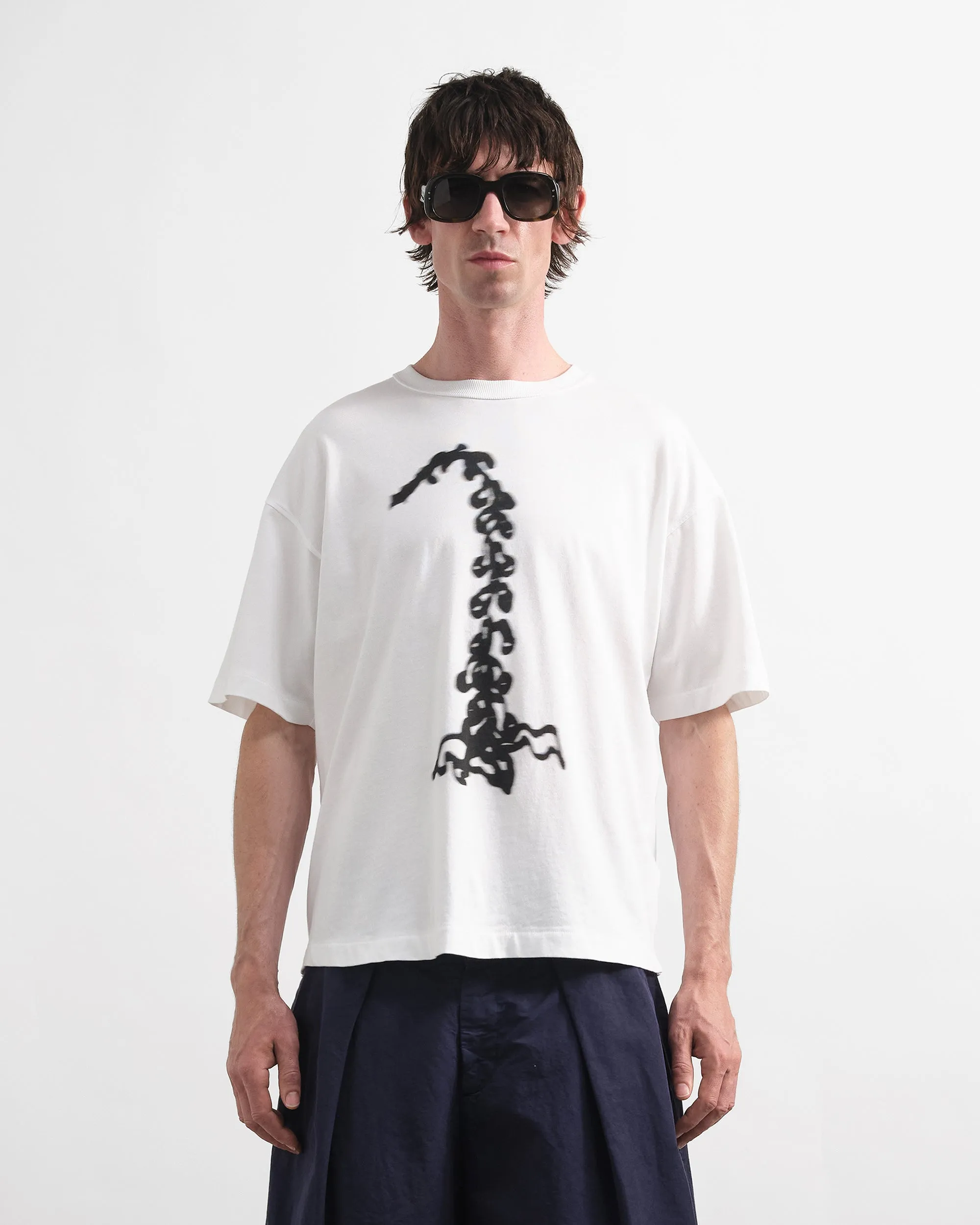 Triple Foxglove T-Shirt sold by YMC product image thumbnail 2