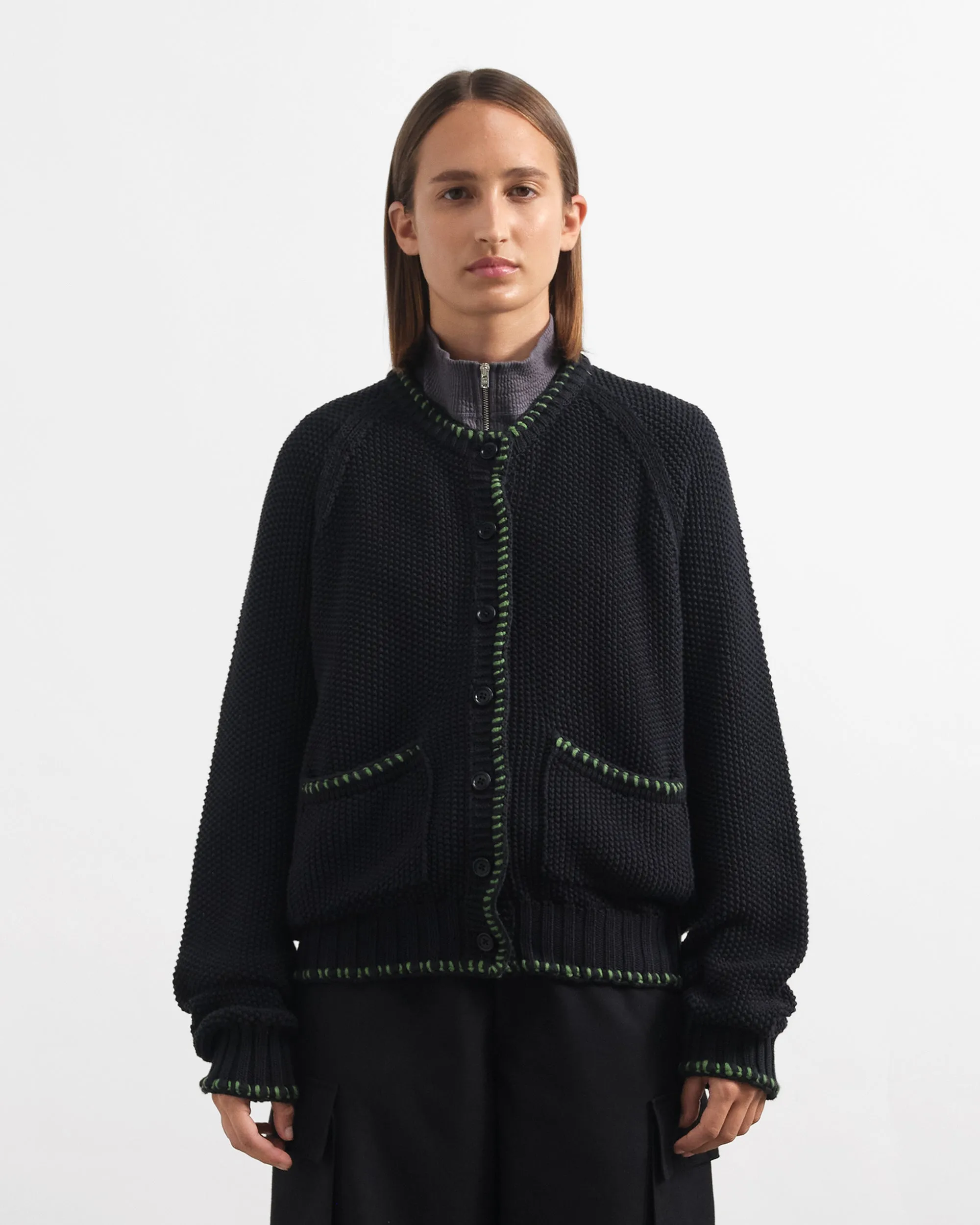 Lotus Cardigan sold by YMC product image thumbnail 3