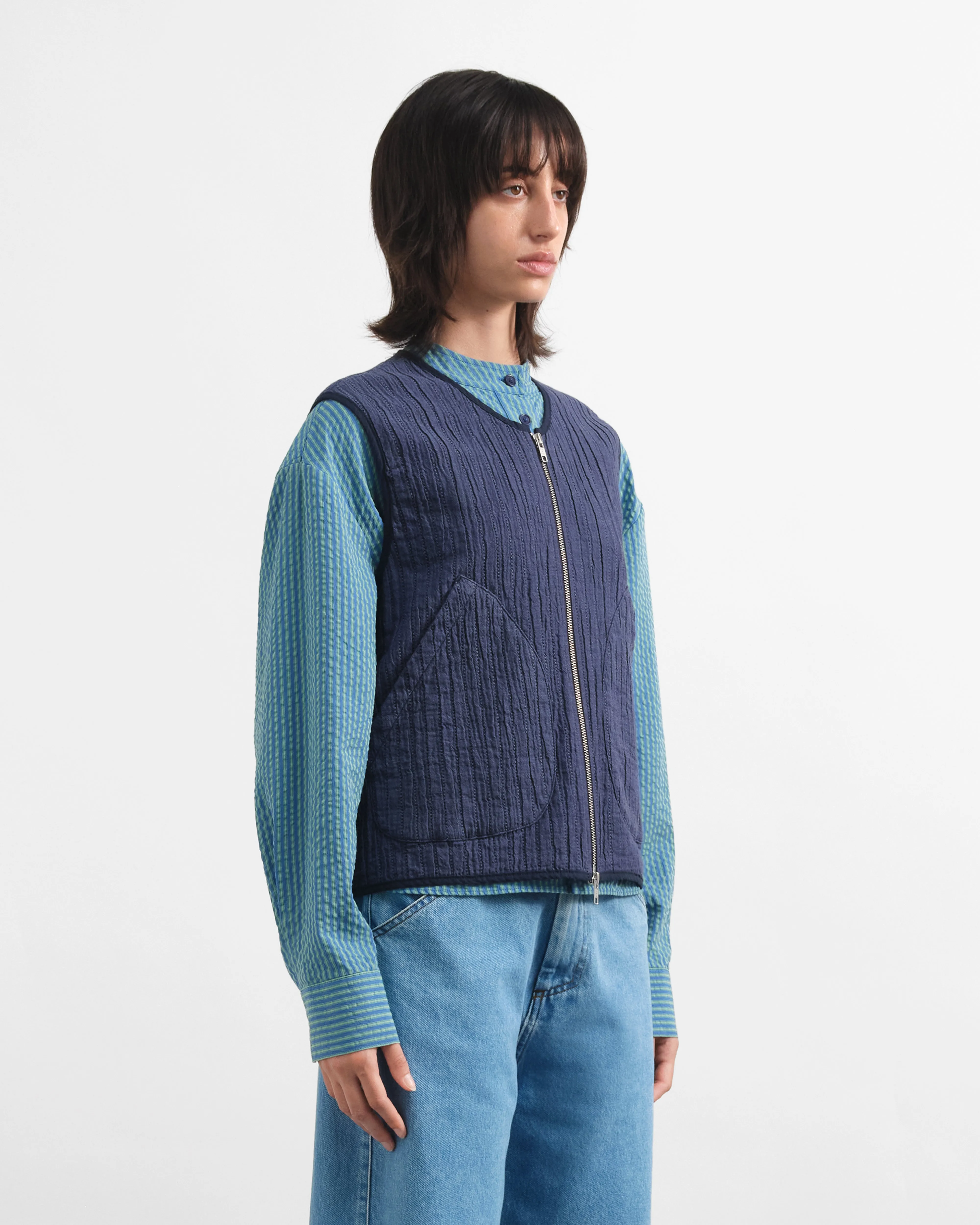 Jackie Gilet sold by YMC product image thumbnail 4