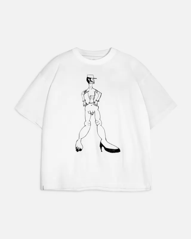 Triple Dick Man T-Shirt made by YMC