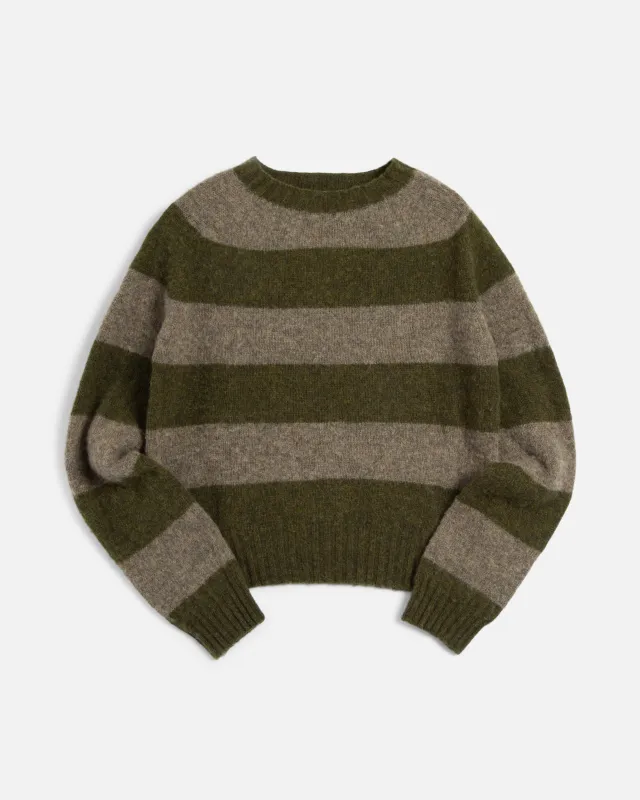 Jets Stripe Jumper sold by YMC
