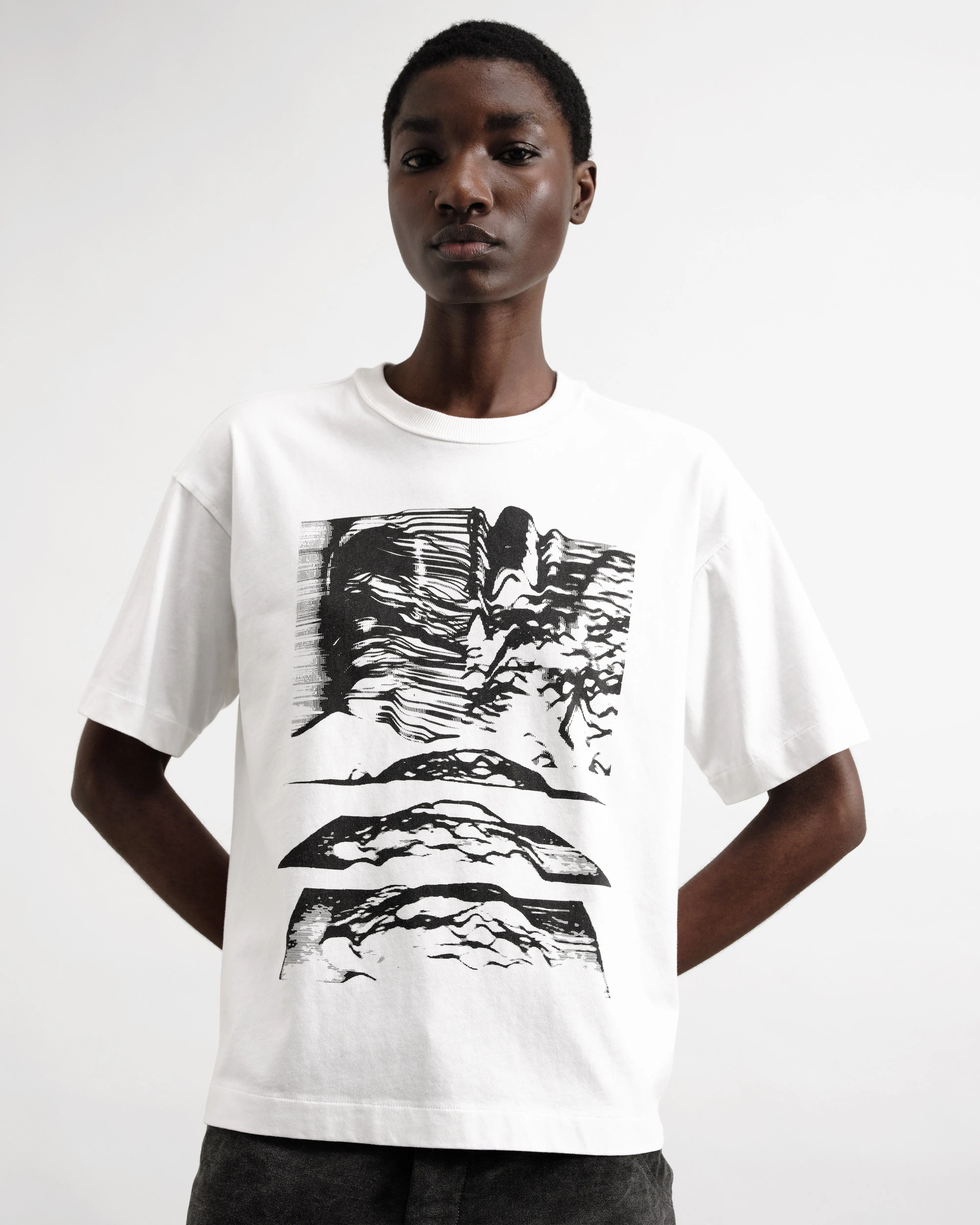 Triple Mountains T-Shirt sold by YMC product image thumbnail 5