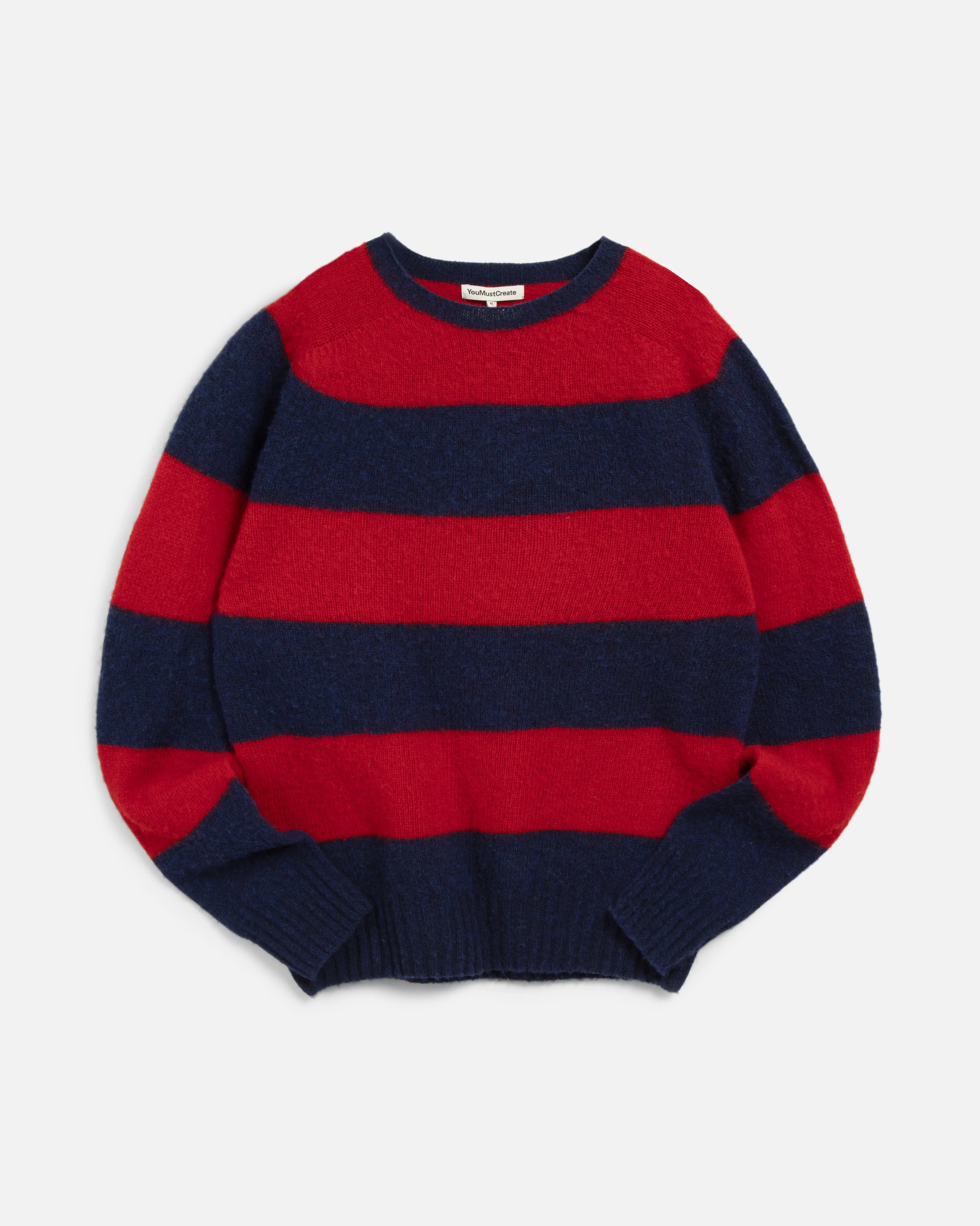 Suedehead Stripe Jumper sold by YMC