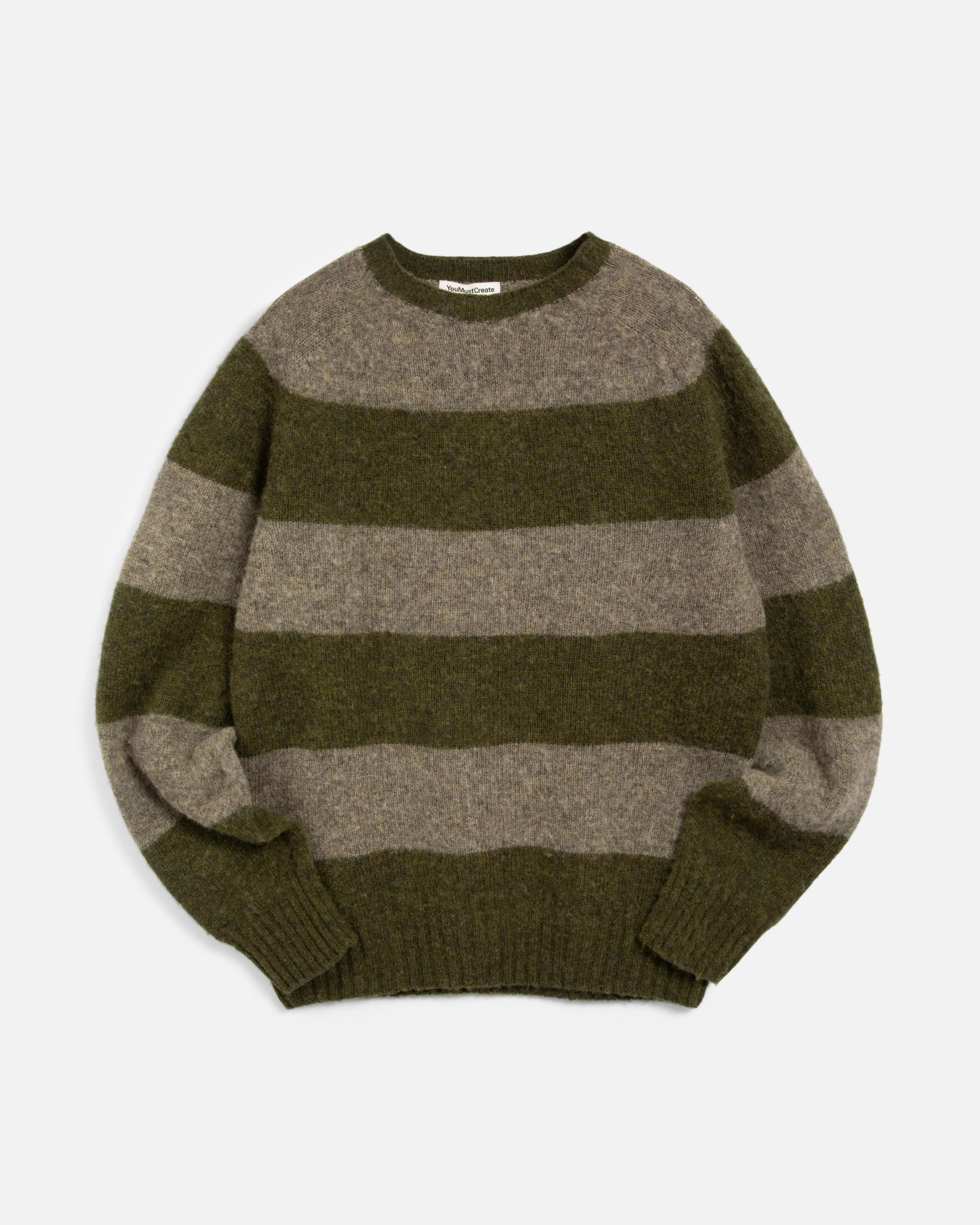 Suedehead Stripe Jumper sold by YMC
