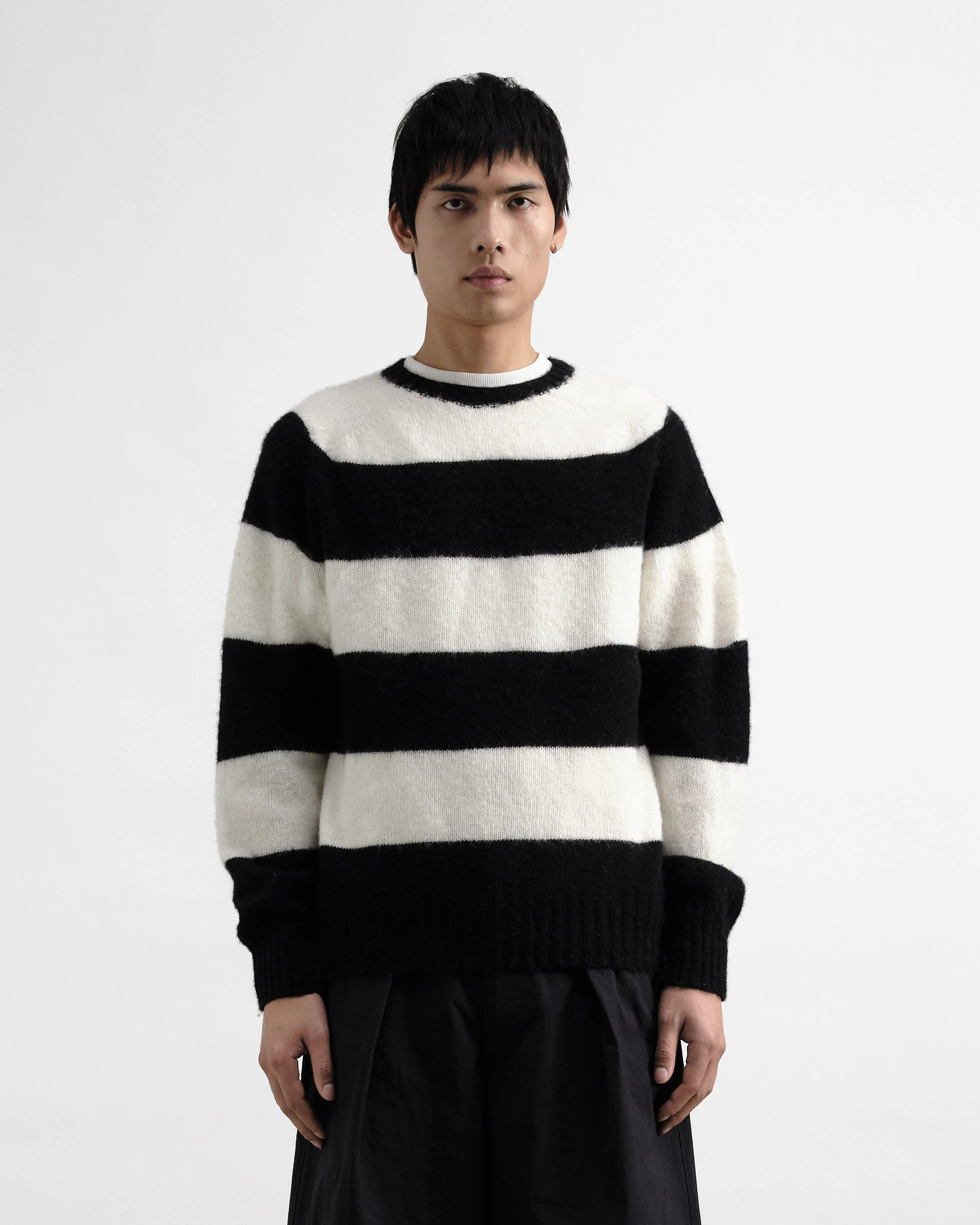 Suedehead Stripe Jumper sold by YMC product image thumbnail 3