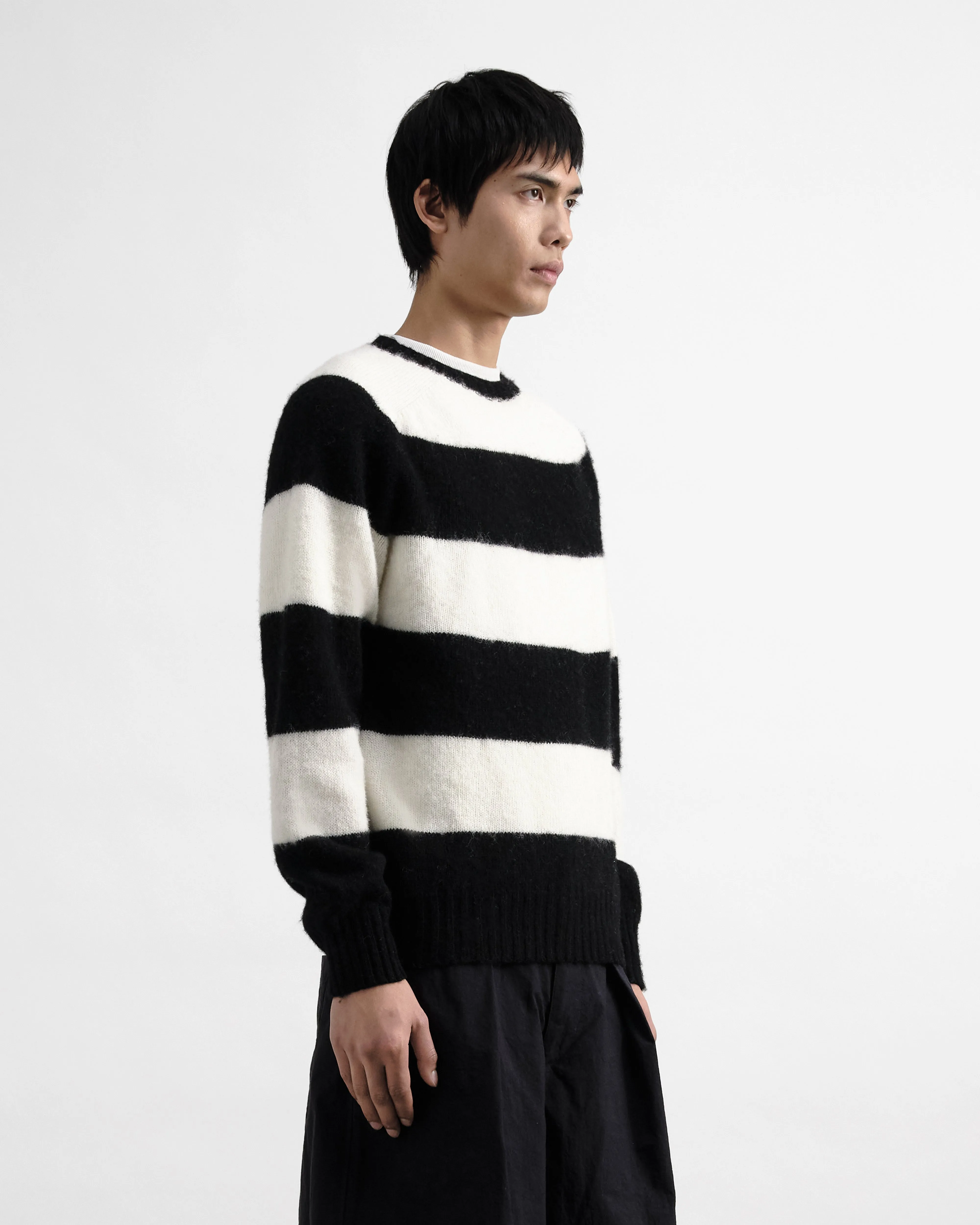 Suedehead Stripe Jumper sold by YMC product image thumbnail 4