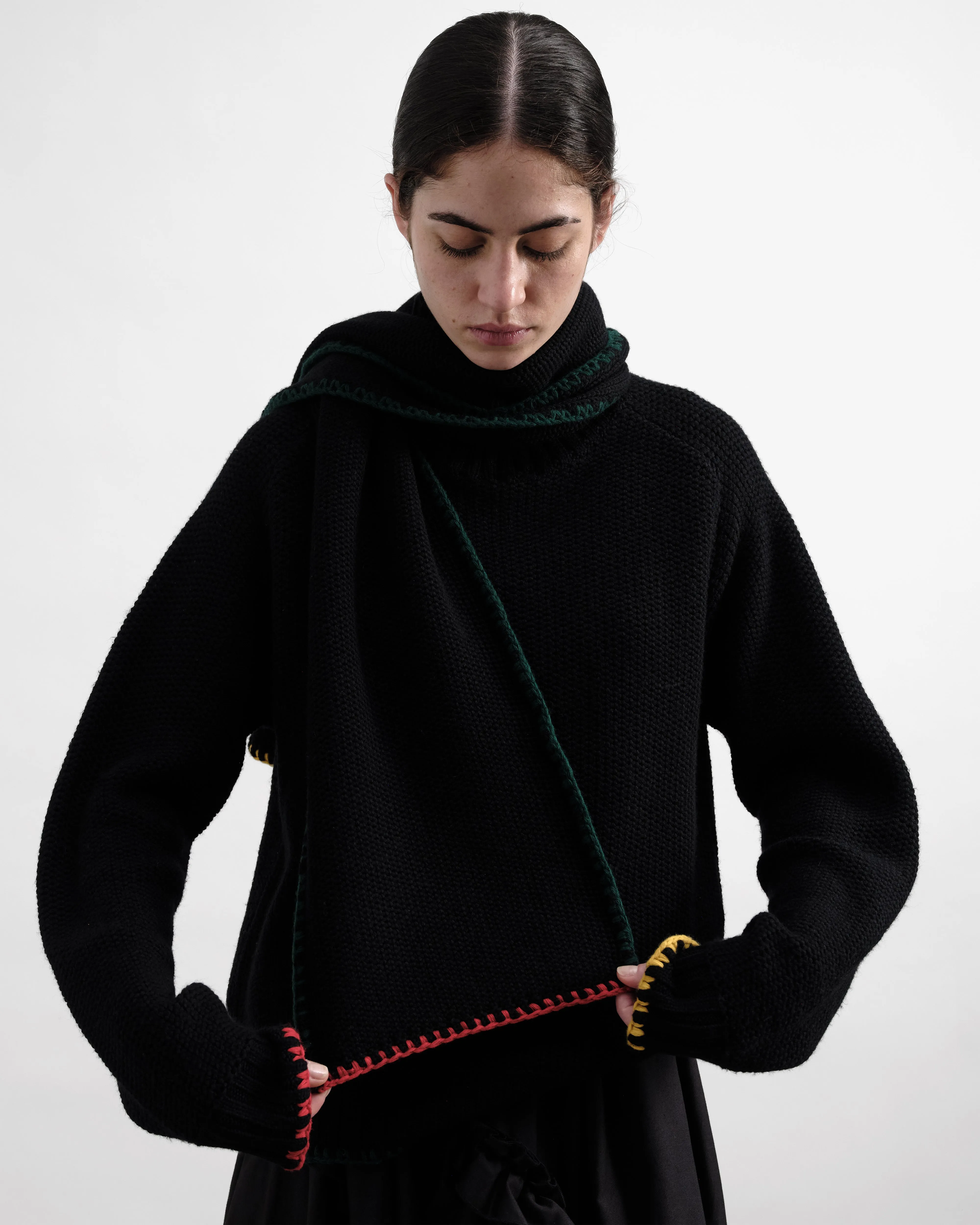 Blanket Stitch Scarf sold by YMC product image thumbnail 2