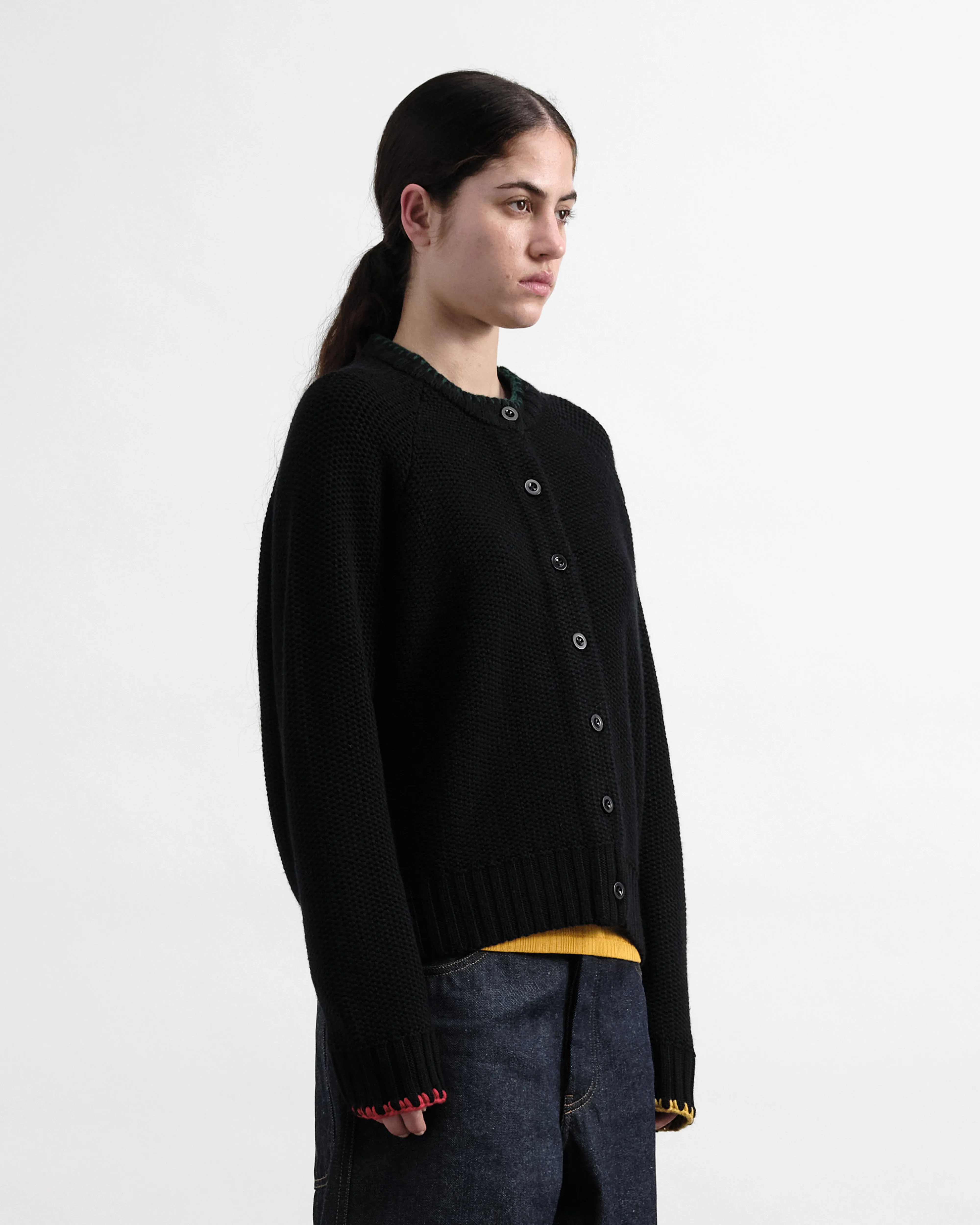 Lotus Cardigan sold by YMC product image thumbnail 3