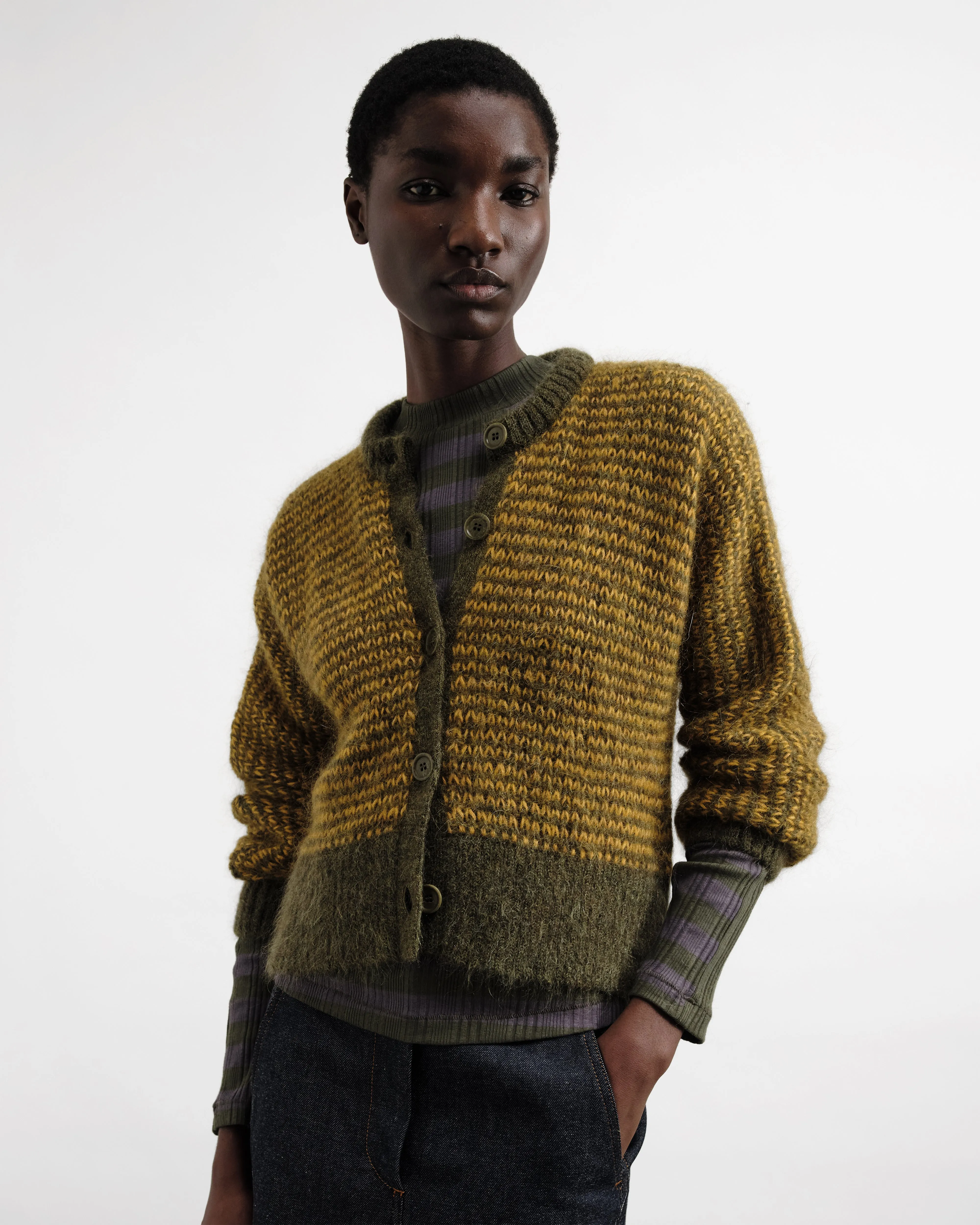 Disorder Cardigan sold by YMC product image thumbnail 5