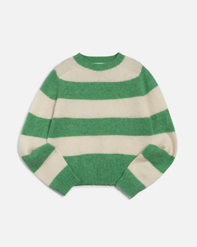 Jets Stripe Jumper sold by YMC