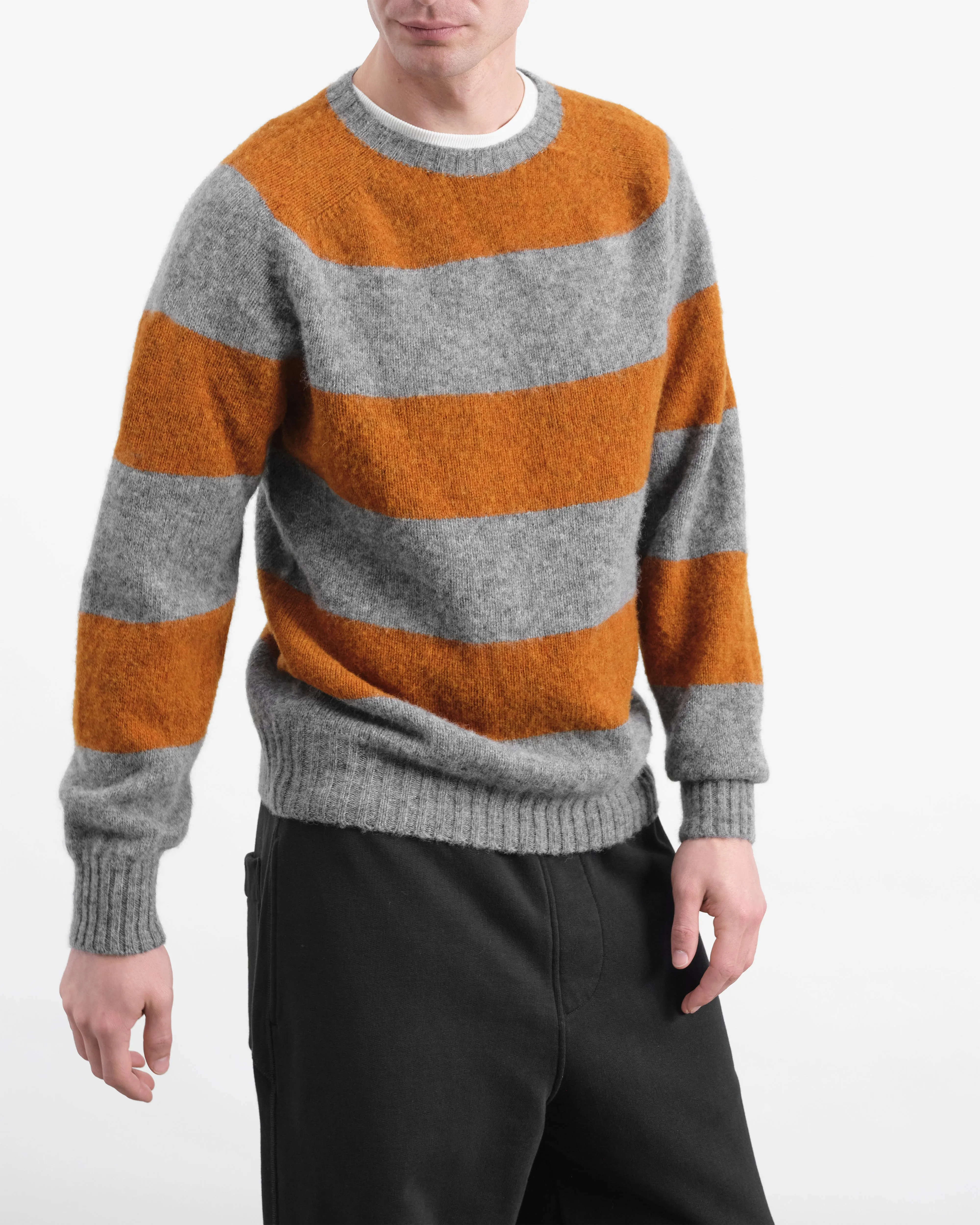Suedehead Stripe Jumper sold by YMC product image thumbnail 5