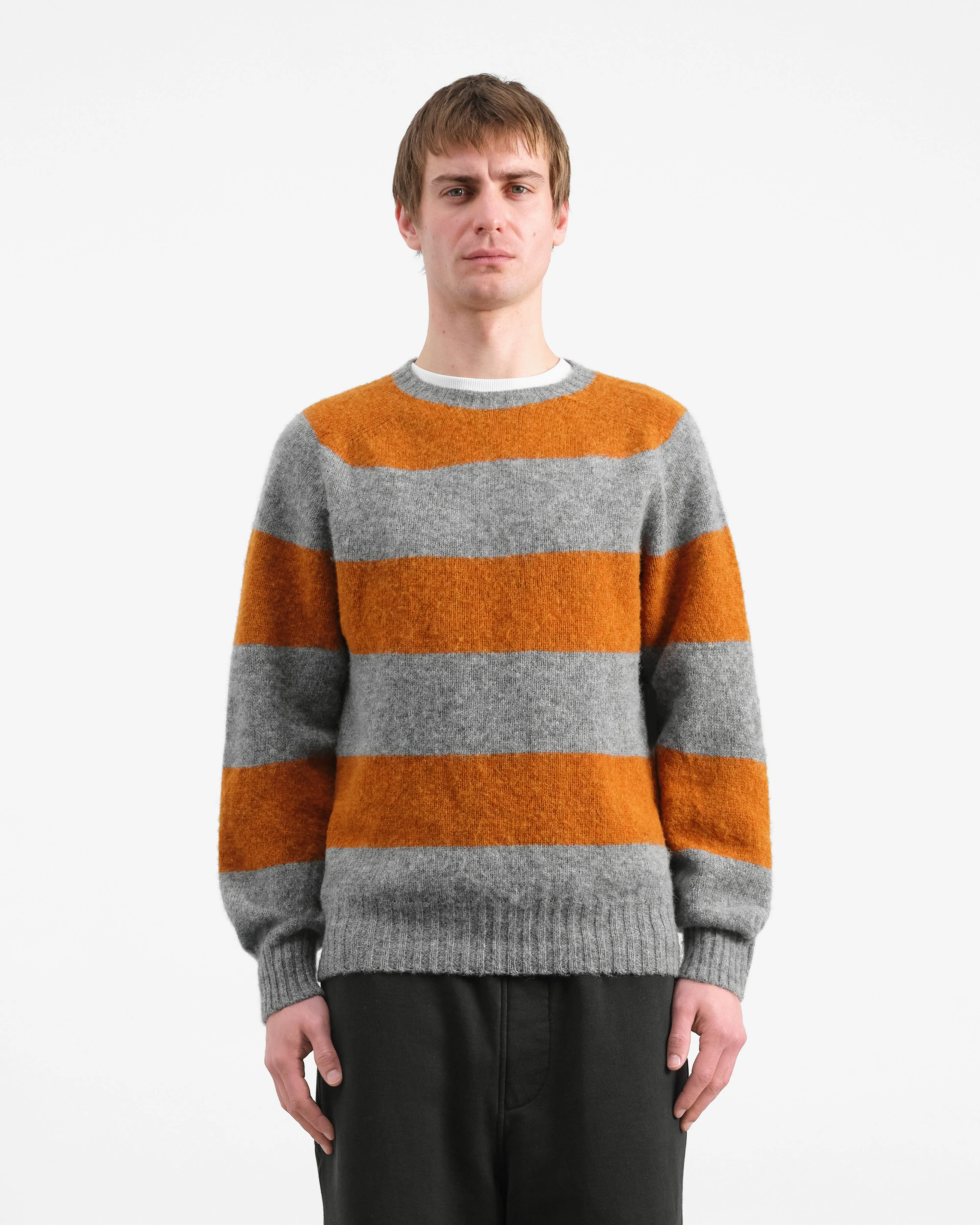 Suedehead Stripe Jumper sold by YMC product image thumbnail 2
