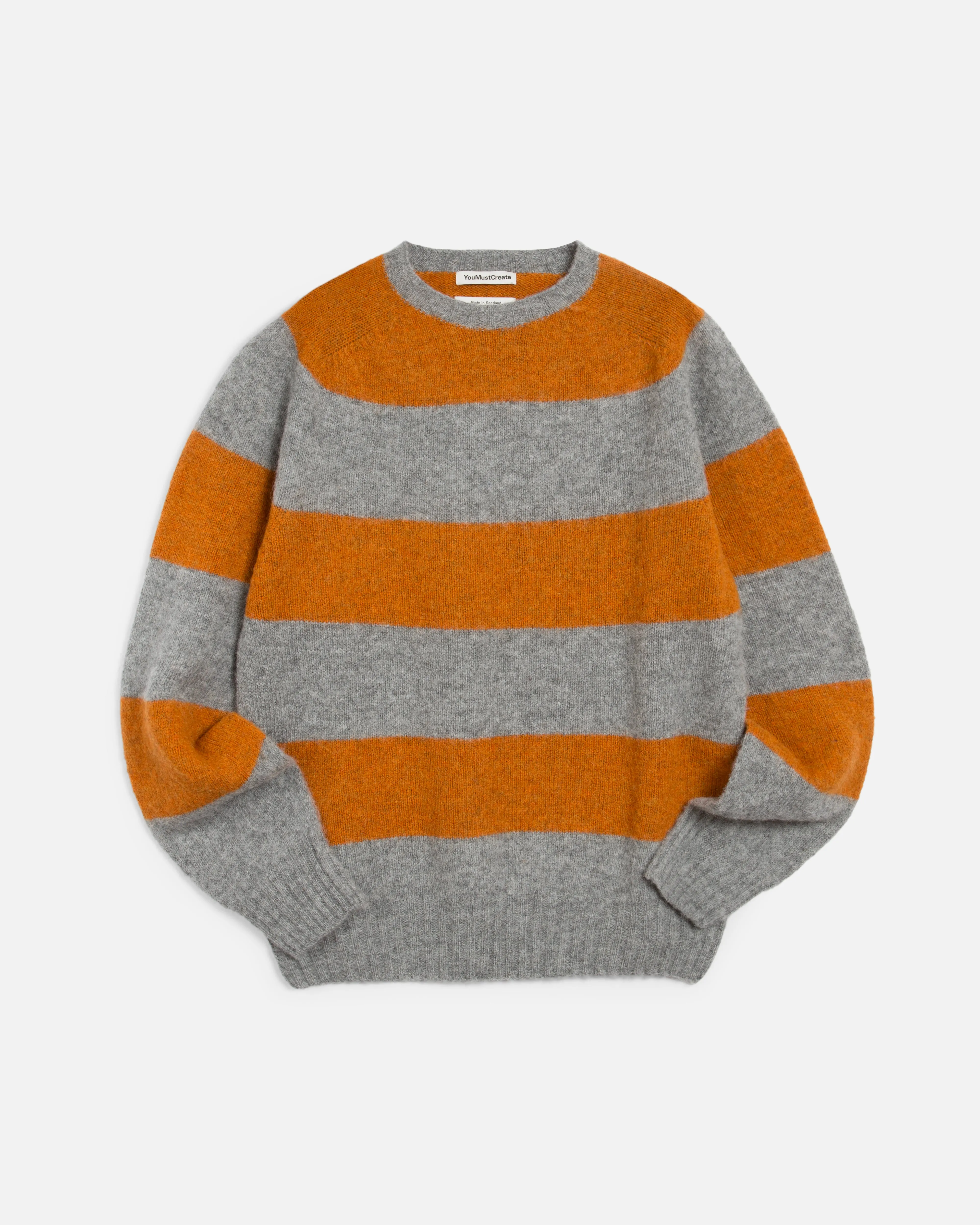 Suedehead Stripe Jumper sold by YMC