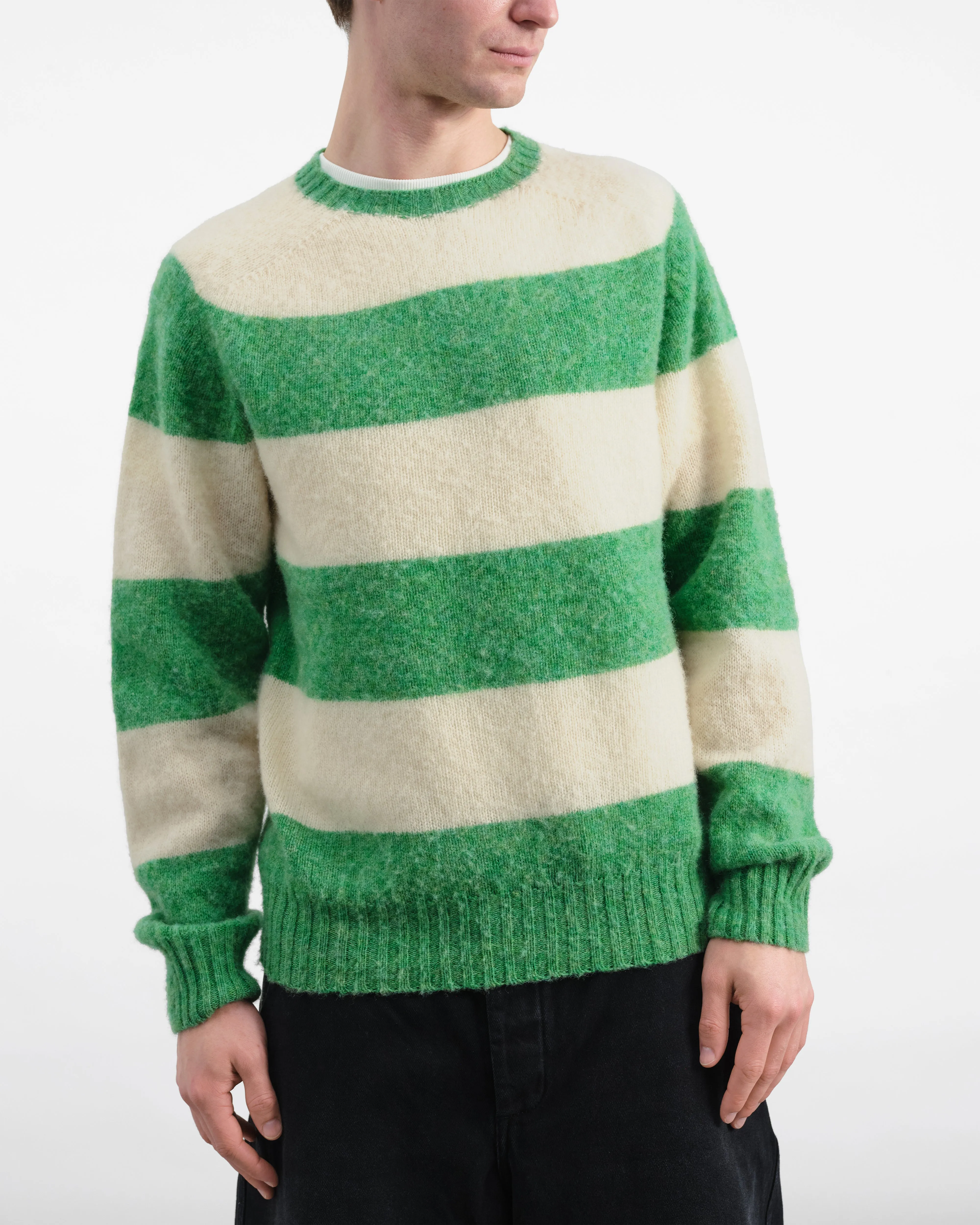 Suedehead Stripe Jumper sold by YMC product image thumbnail 5