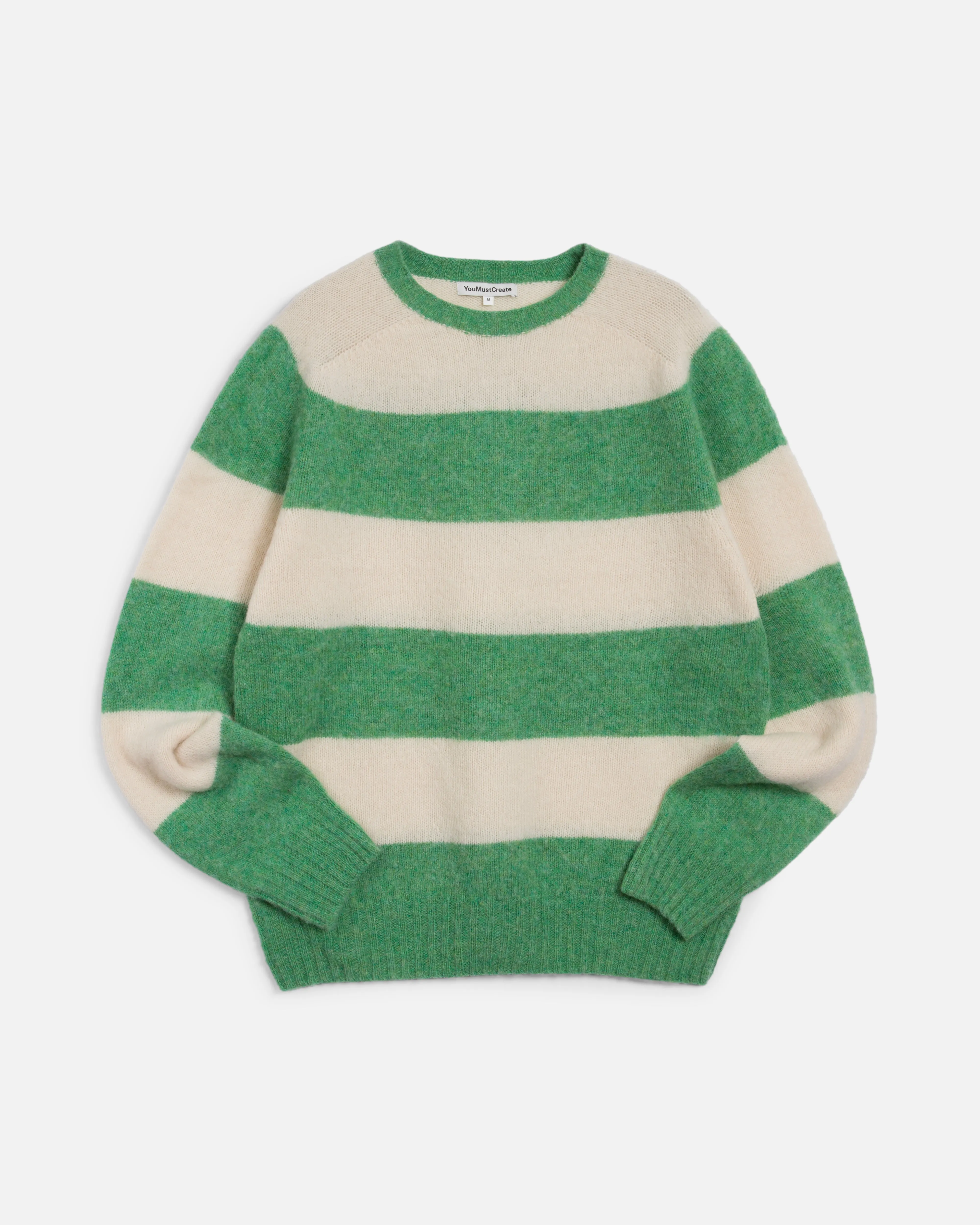 Suedehead Stripe Jumper sold by YMC