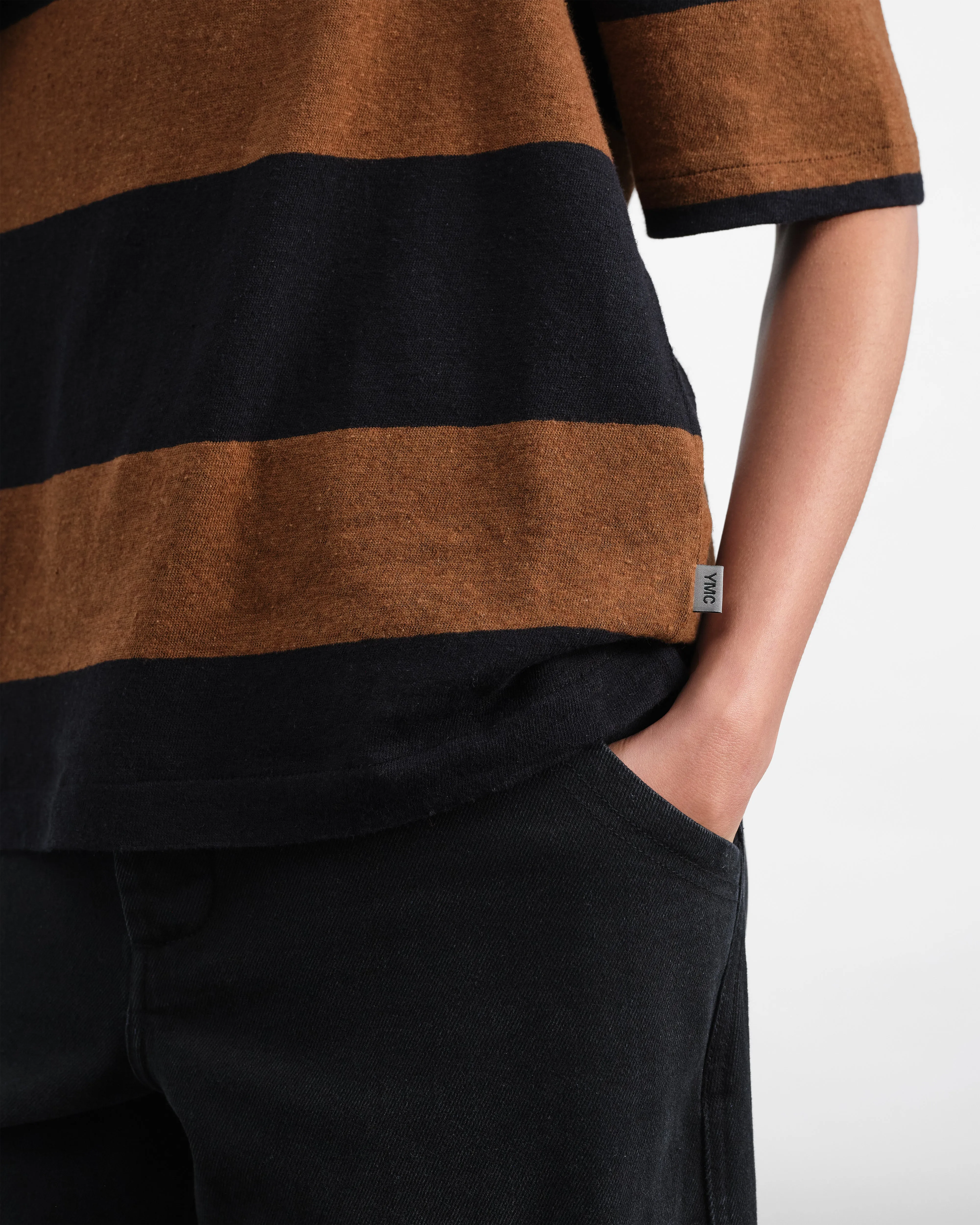 Triple Stripe T-Shirt sold by YMC product image thumbnail 5