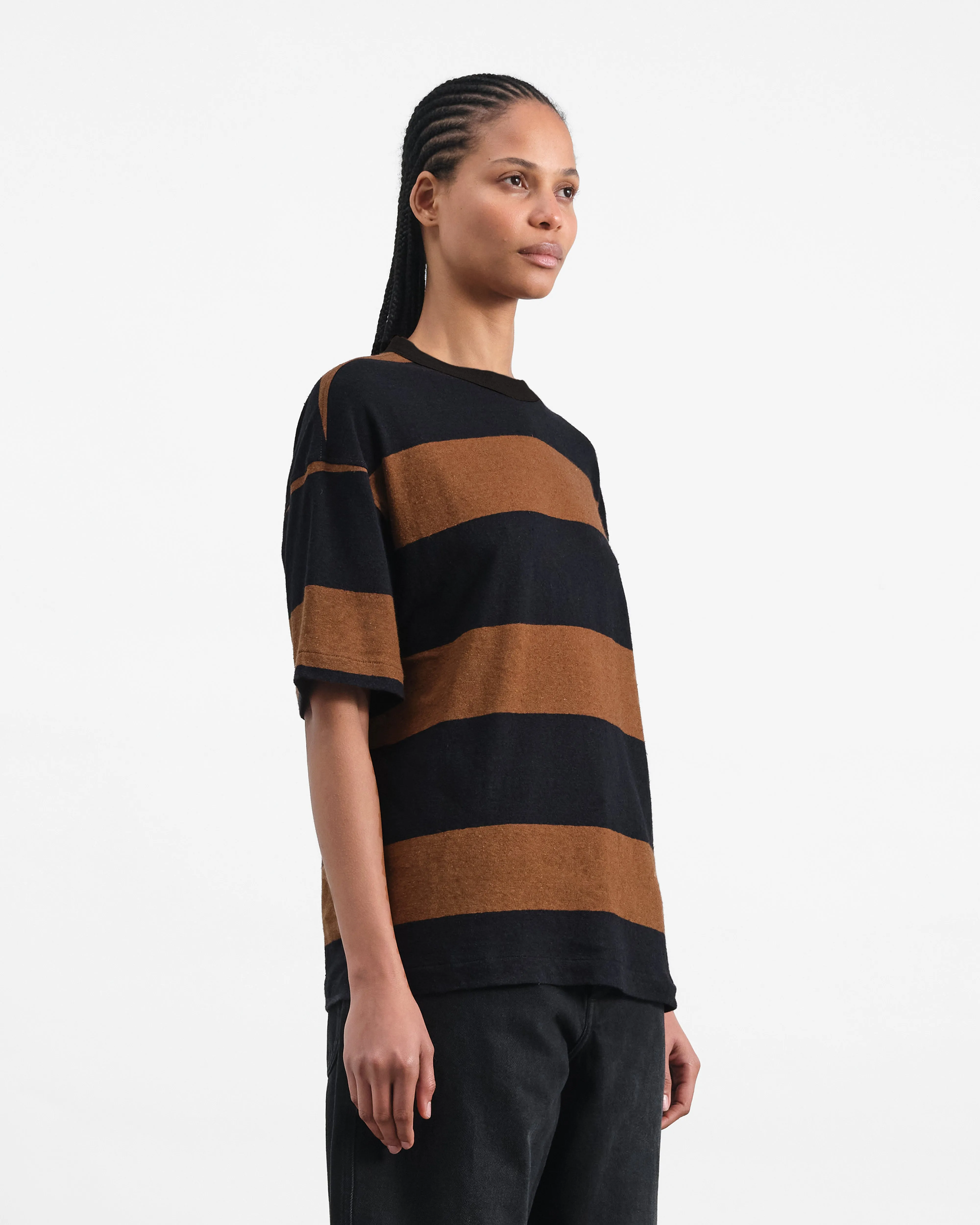 Triple Stripe T-Shirt sold by YMC product image thumbnail 3