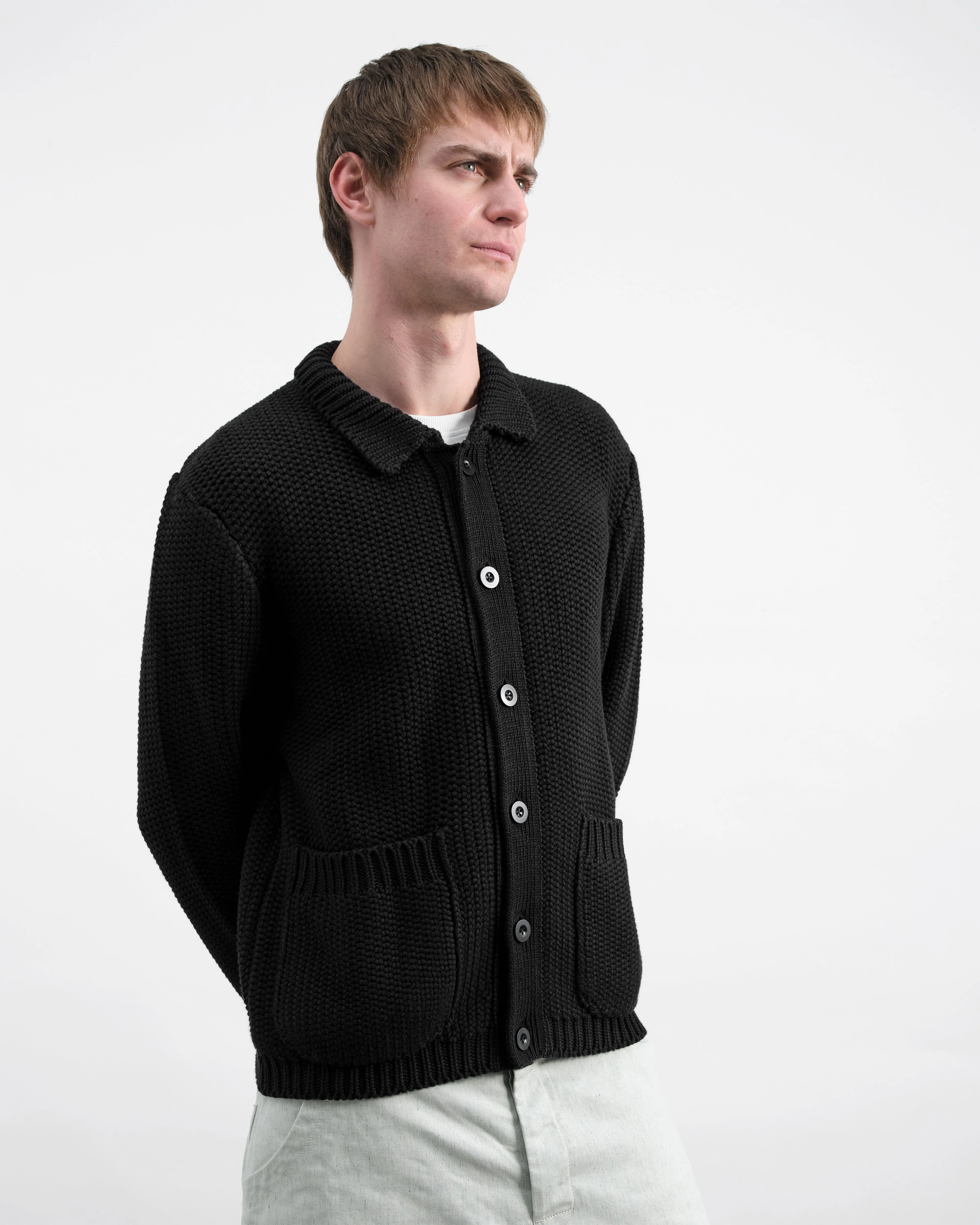 Baker Cardigan sold by YMC product image thumbnail 5