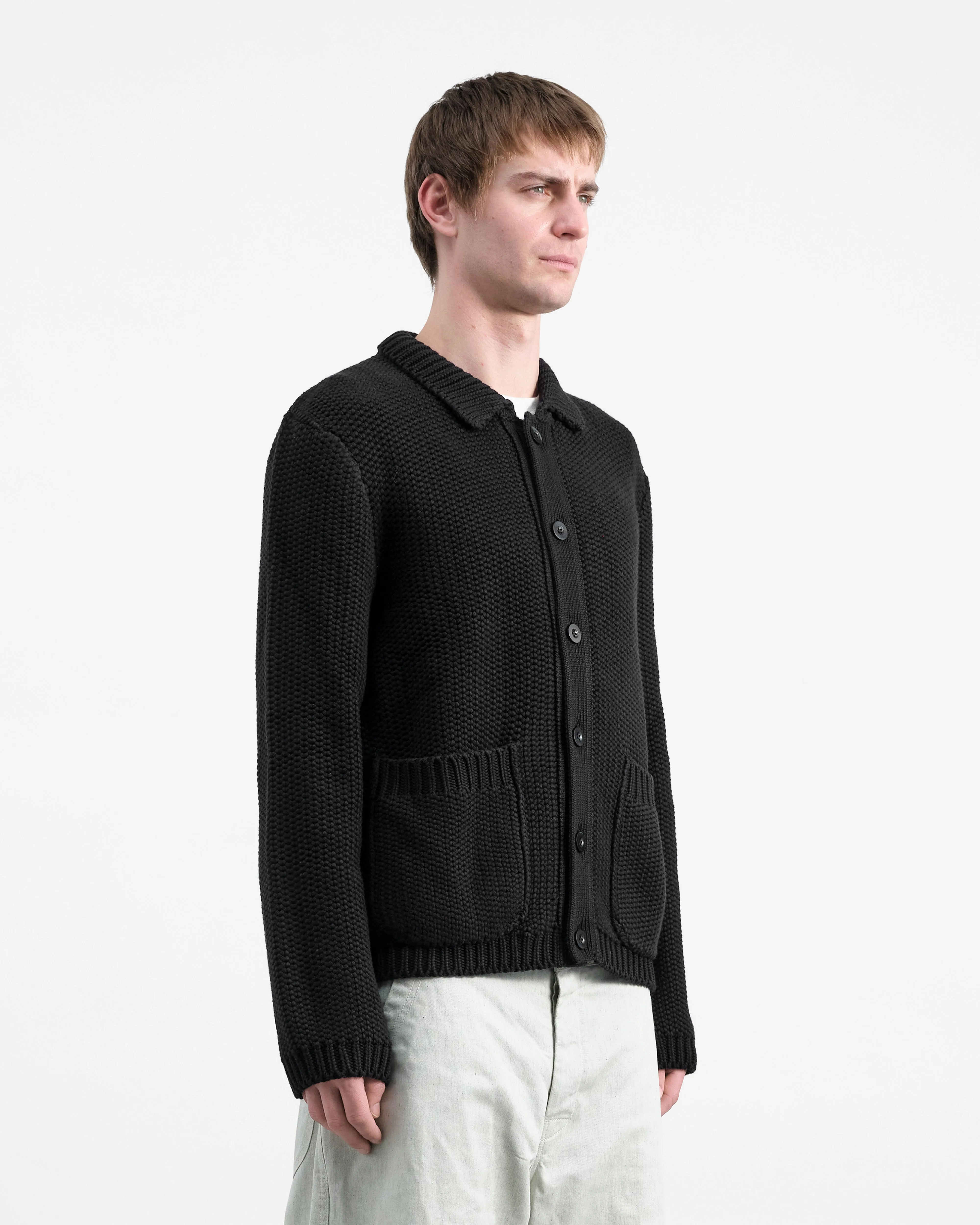 Baker Cardigan sold by YMC product image thumbnail 3