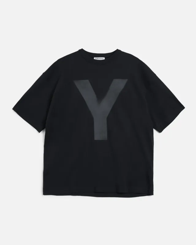 Triple Y Print T-Shirt sold by YMC