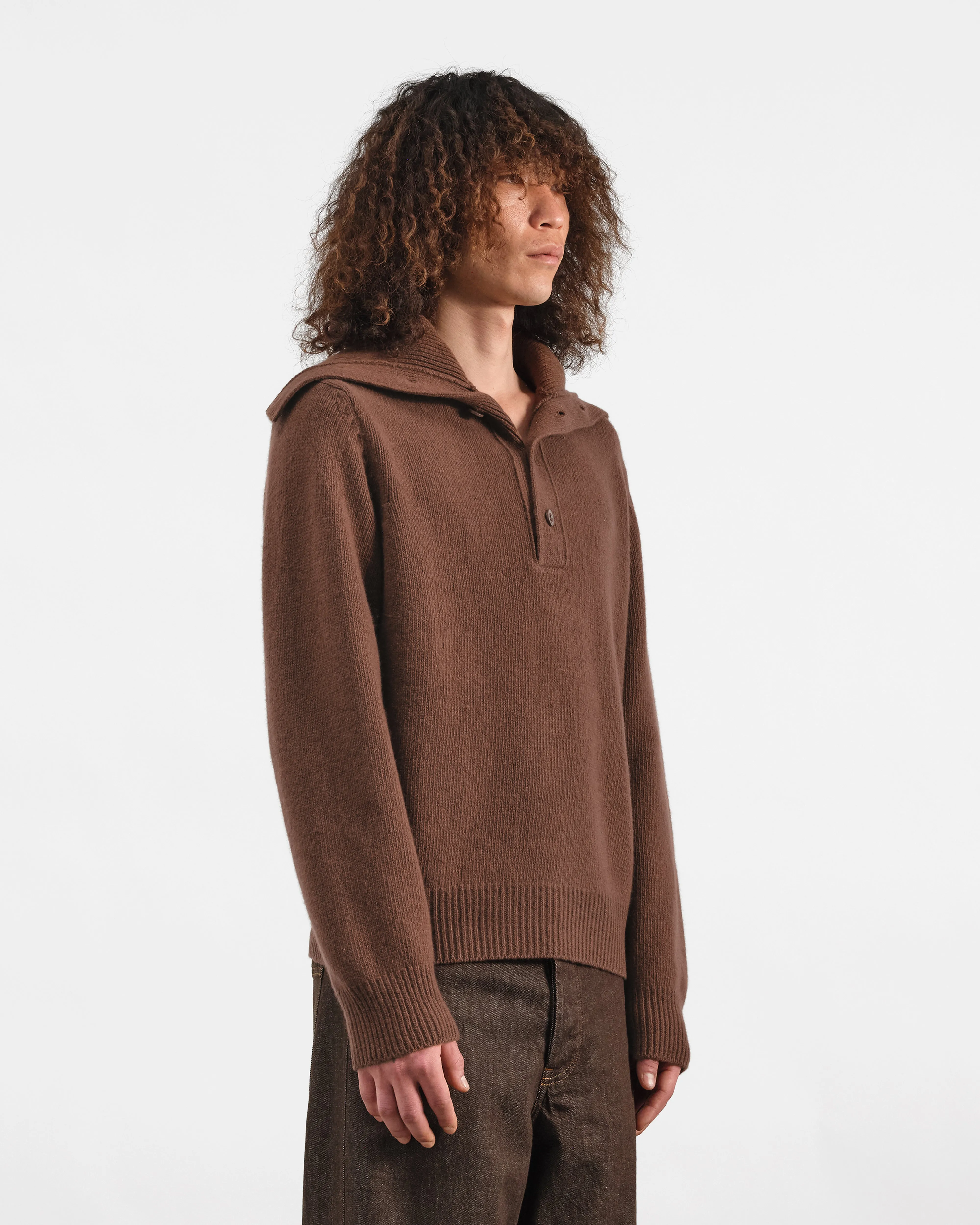 Runaway Neck Jumper sold by YMC product image thumbnail 4