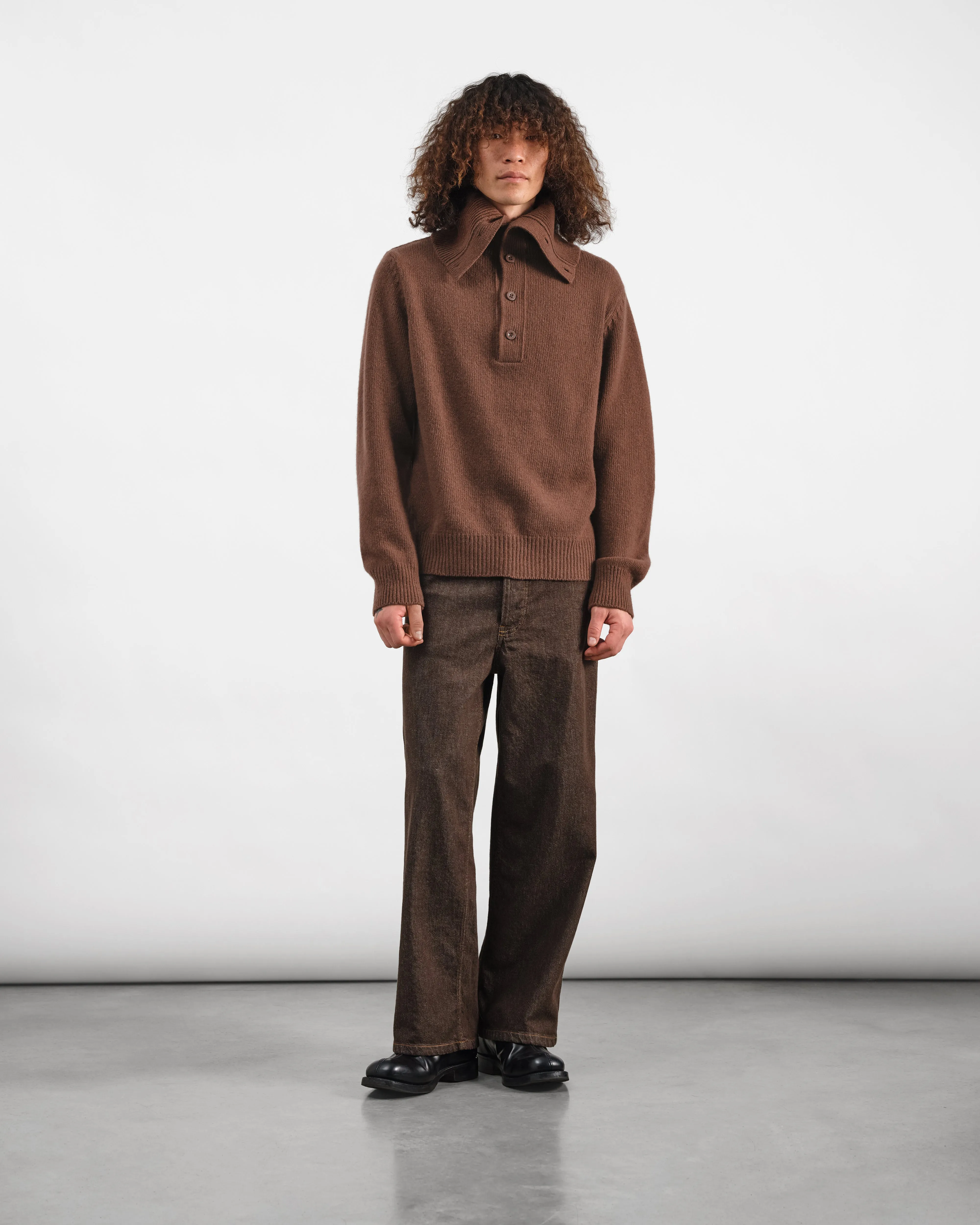 Runaway Neck Jumper sold by YMC product image thumbnail 2