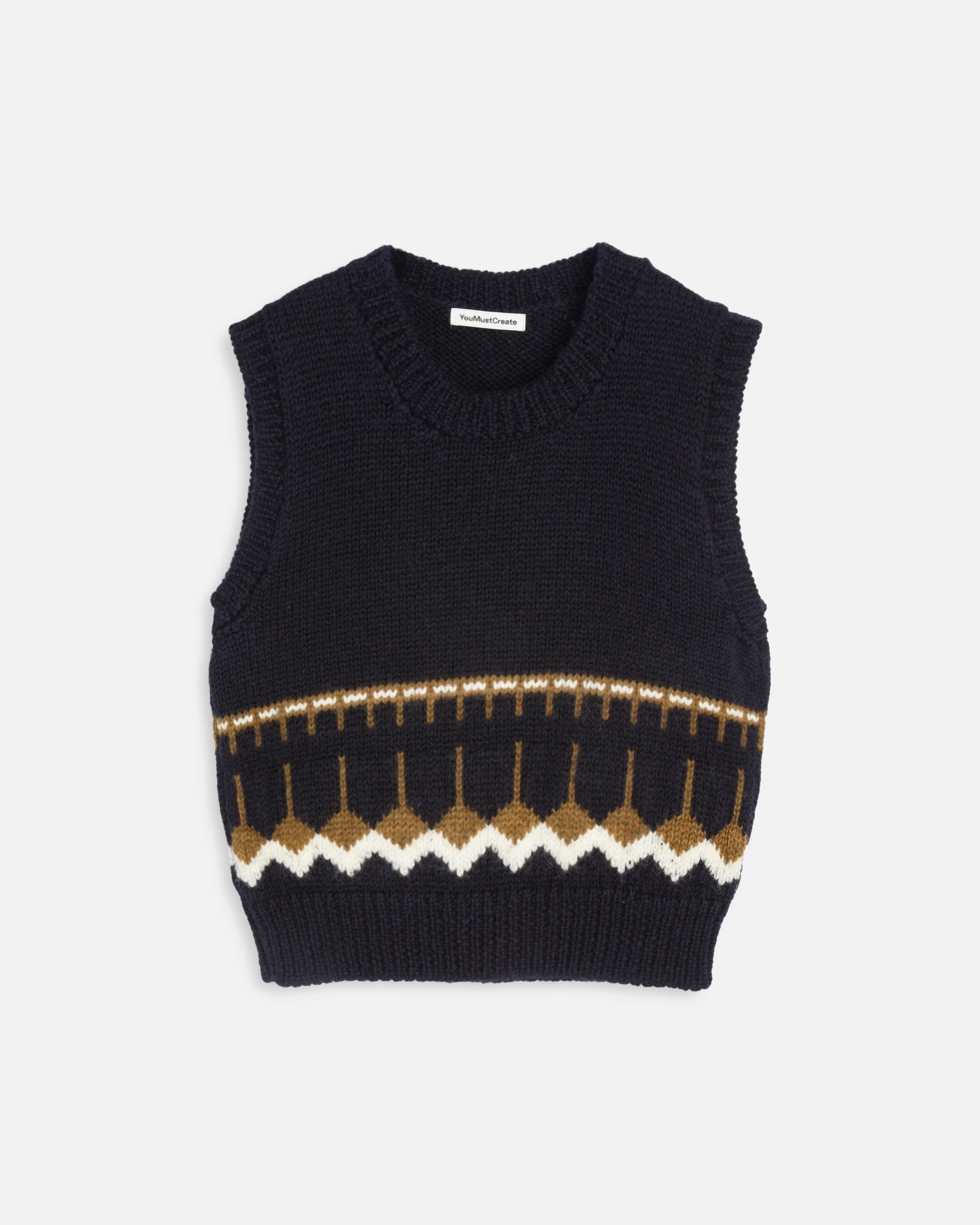 Coda Knit Vest sold by YMC