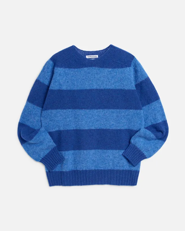 Suedehead Stripe Jumper made by YMC