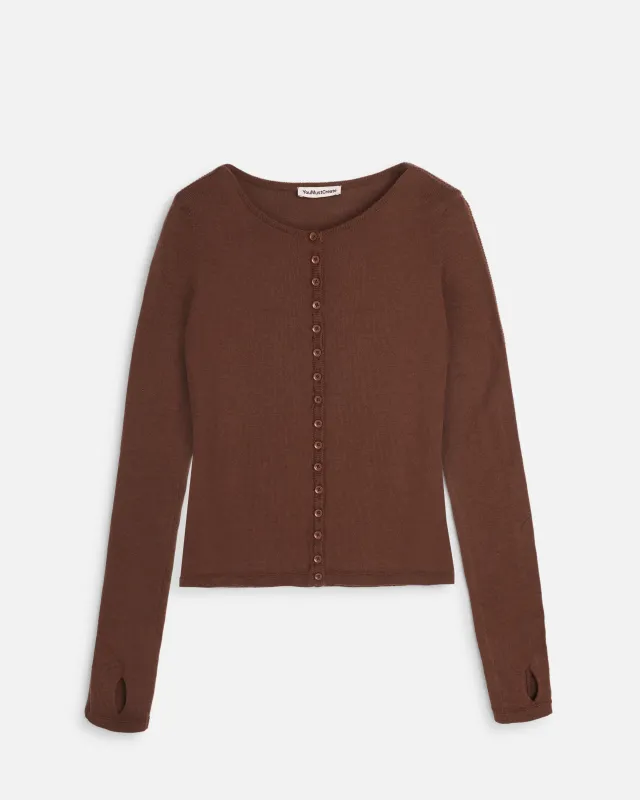 Natalie Cardigan made by YMC
