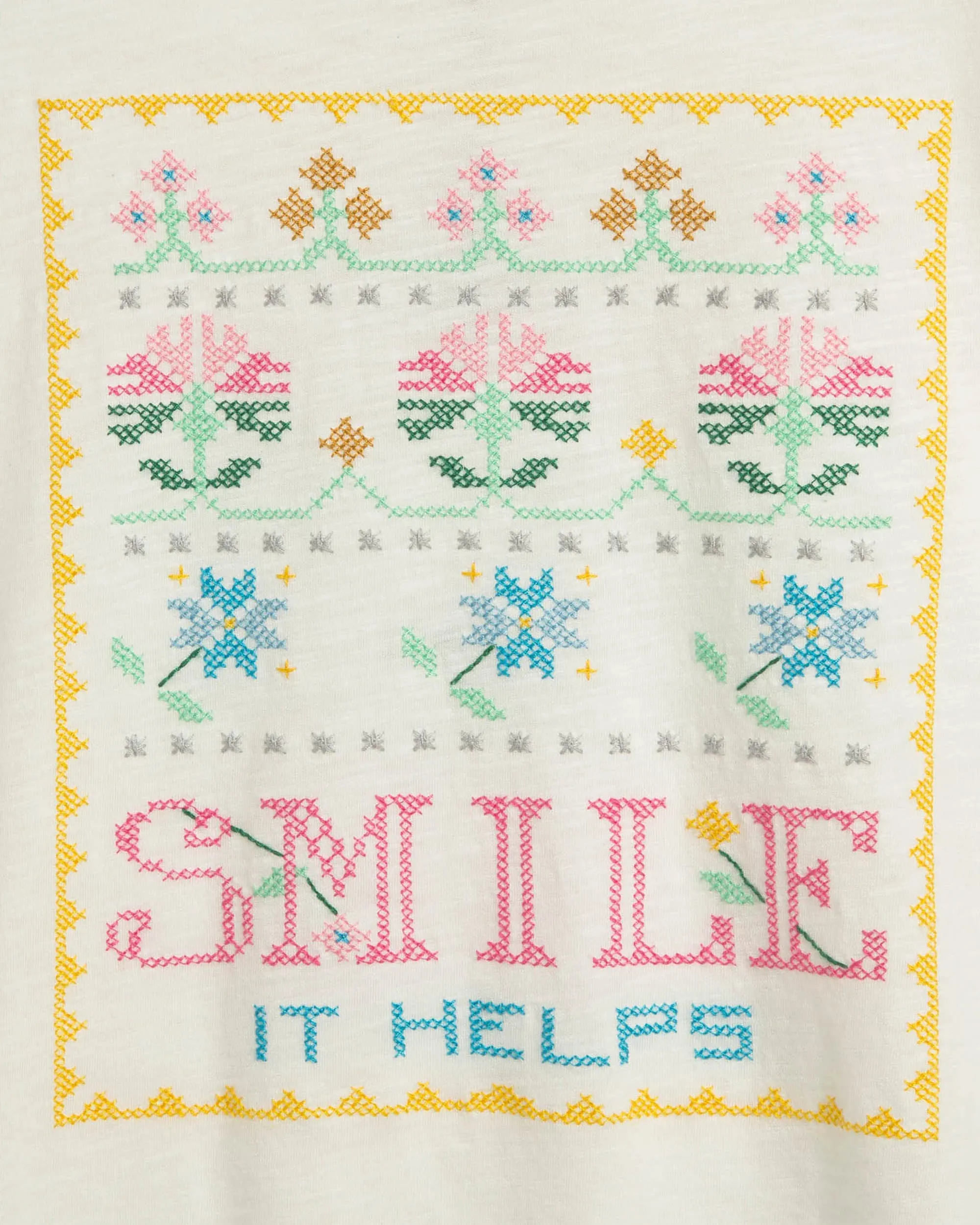 Smile T-Shirt sold by YMC product image thumbnail 3