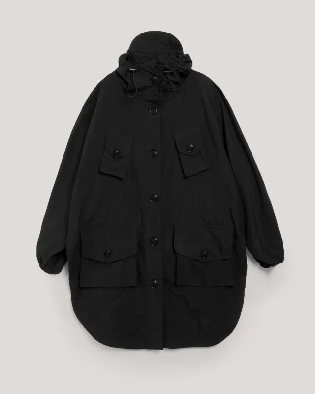 Pala Poncho Hooded Coat sold by YMC
