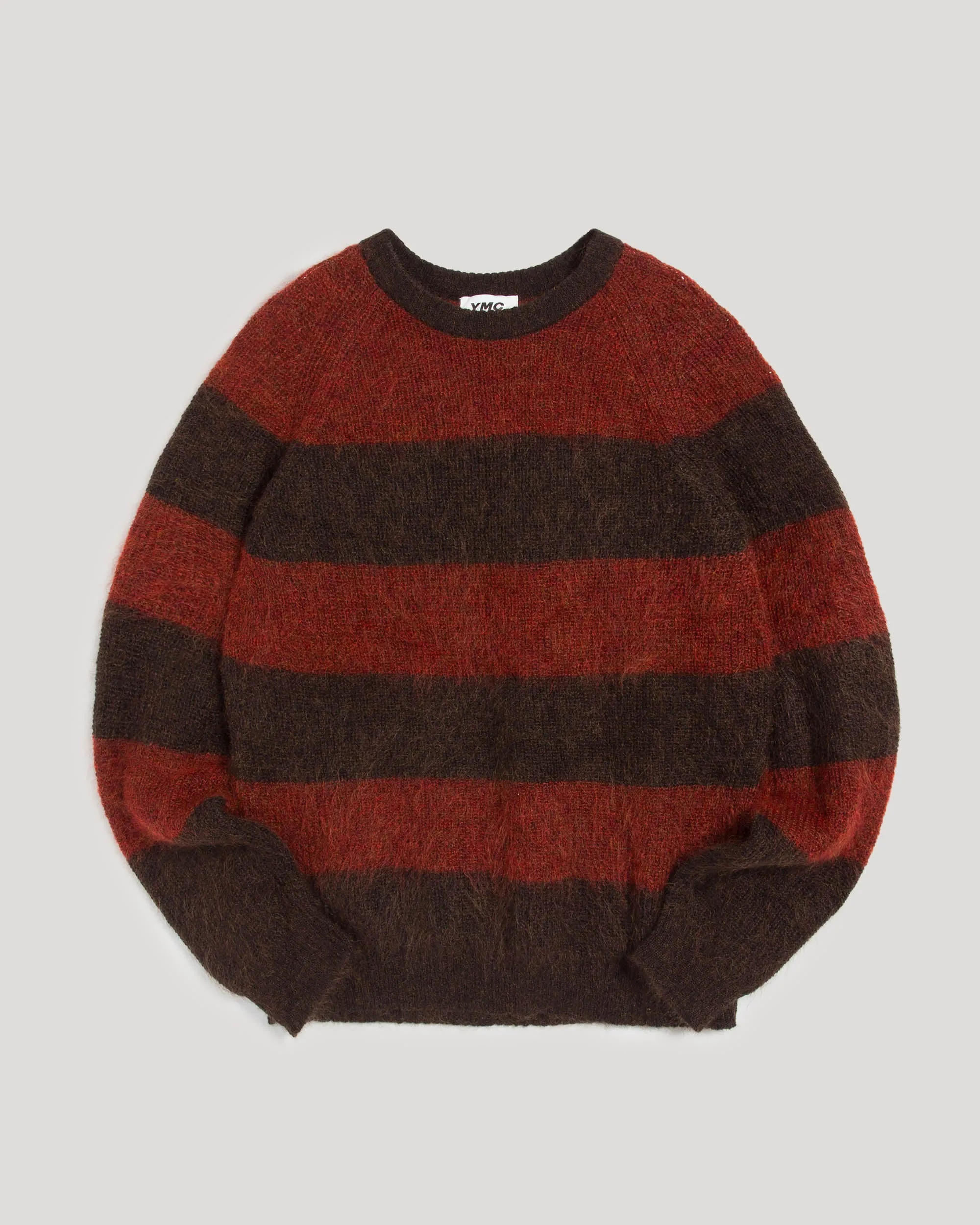 Suedehead Stripe Jumper sold by YMC