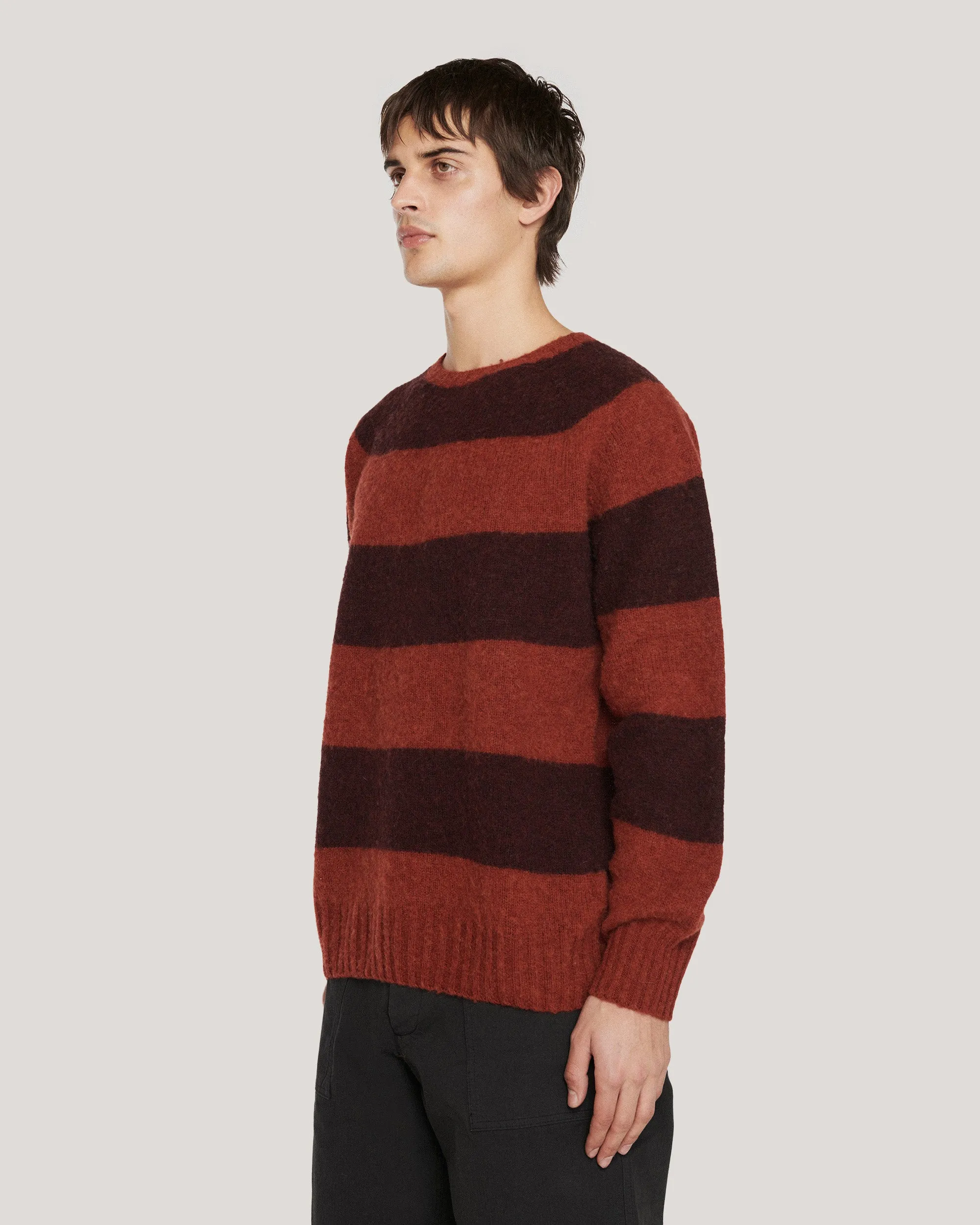 Suedehead Stripe Jumper sold by YMC product image thumbnail 4