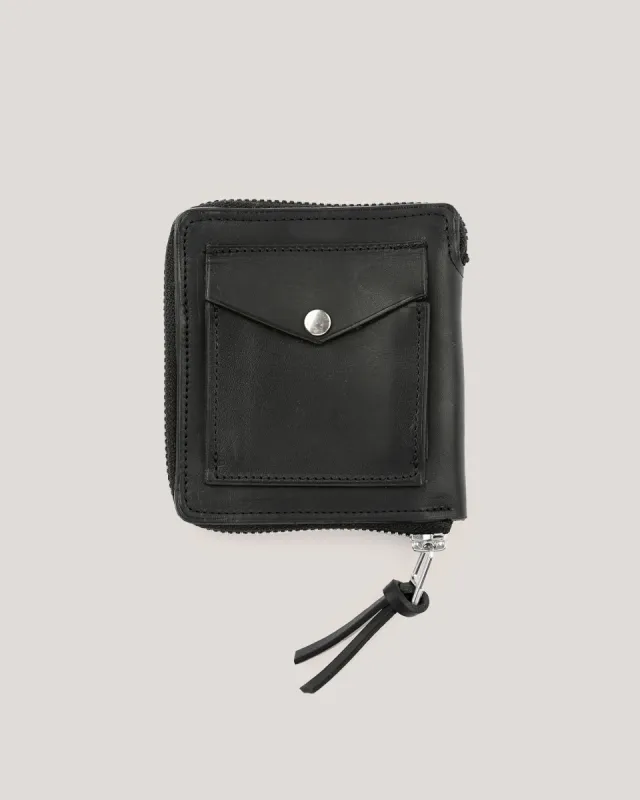 Zip Leather Wallet sold by YMC